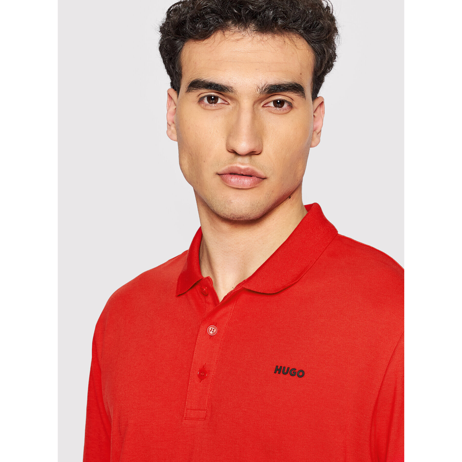 Hugo Tricou polo Donos222 50466182 Roșu Regular Fit - Pled.ro