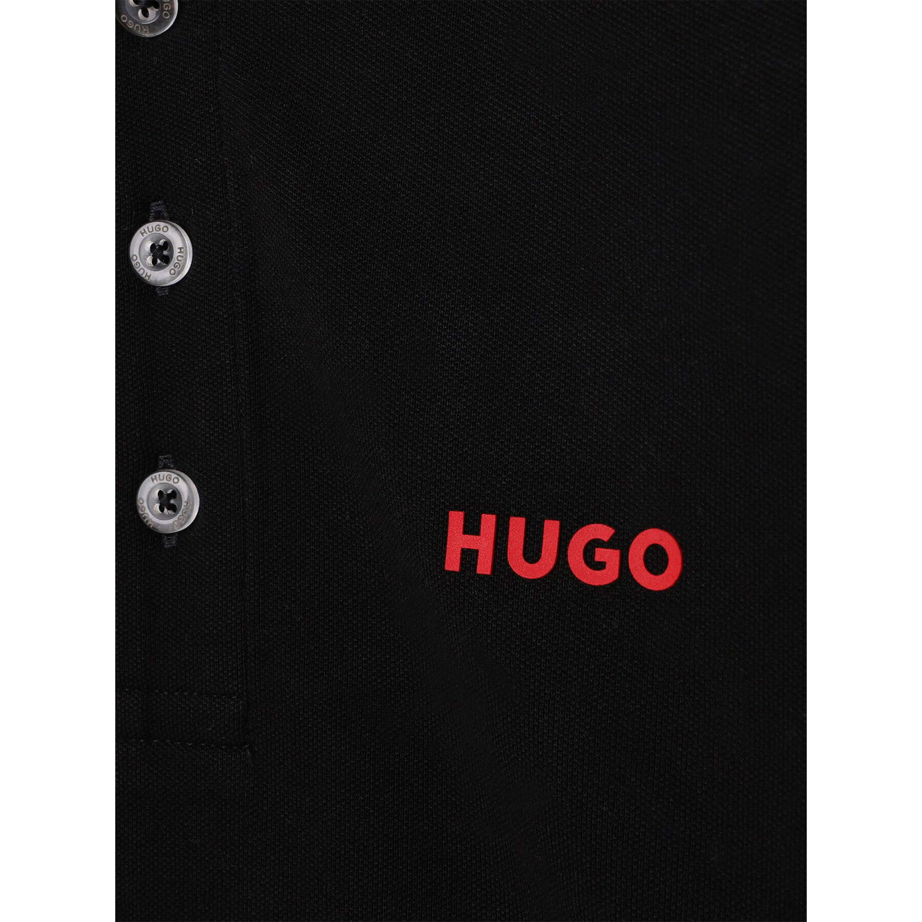 Hugo Tricou polo G25143 D Negru Regular Fit - Pled.ro