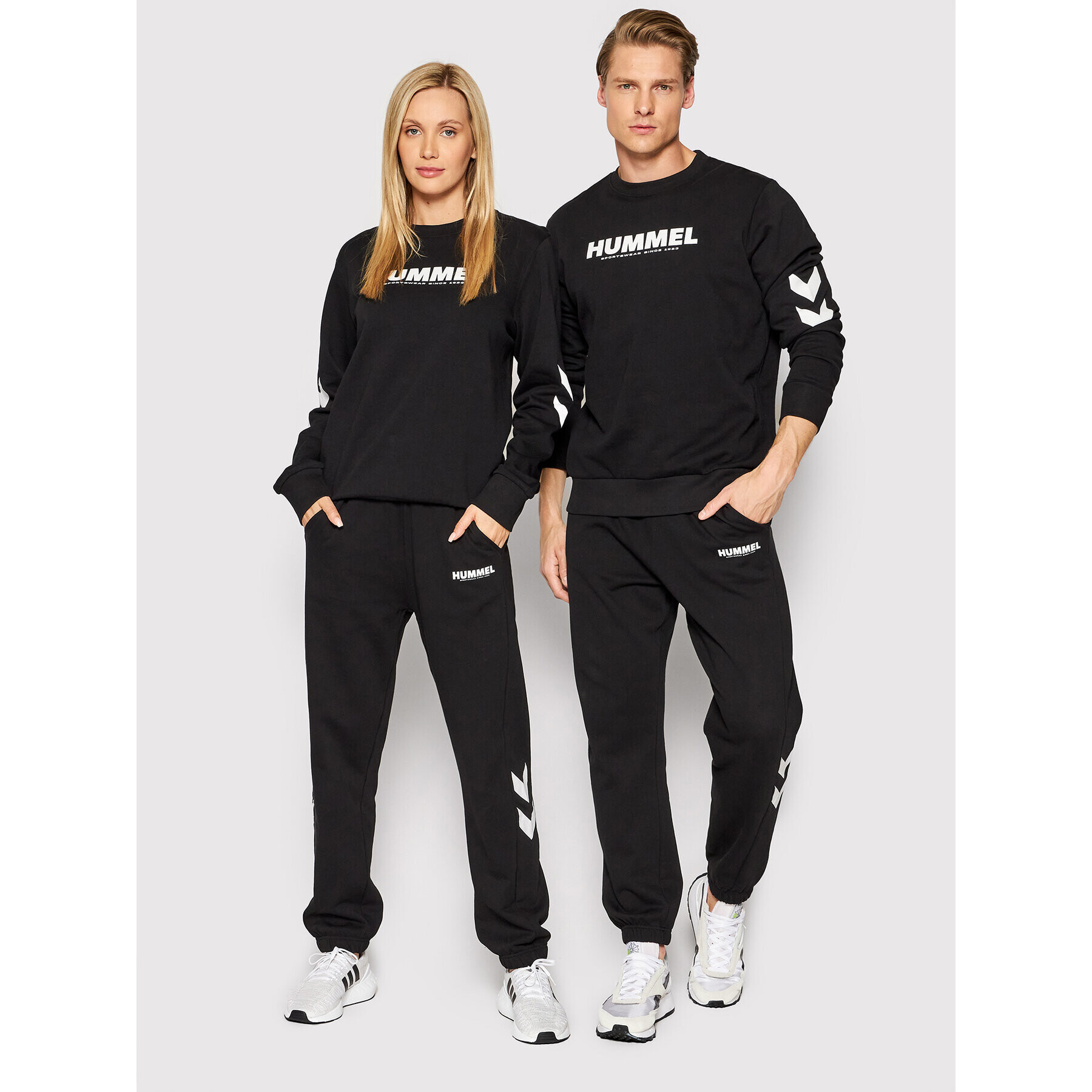 Hummel Bluză Unisex Legacy 212571 Negru Regular Fit - Pled.ro