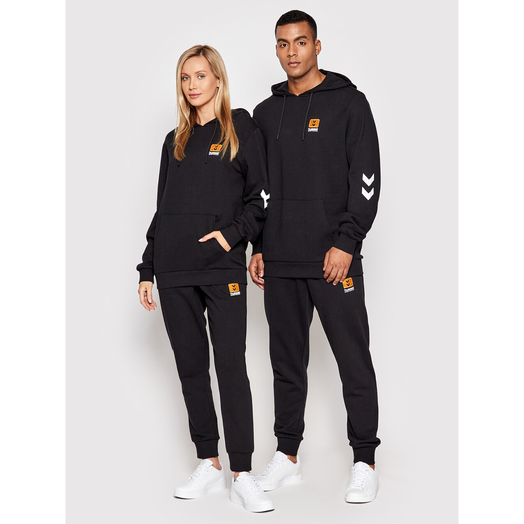 Hummel Bluză Unisex Legacy Liam 213723 Negru Regular Fit - Pled.ro