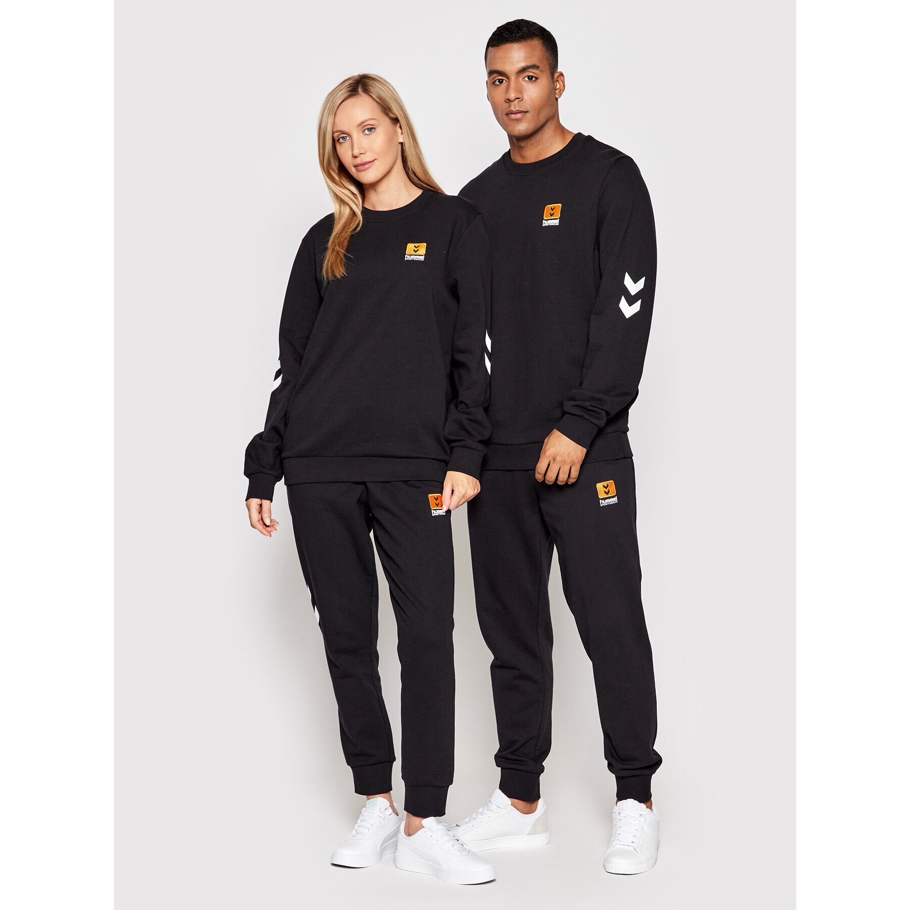 Hummel Bluză Unisex Legacy Liam 213724 Negru Regular Fit - Pled.ro