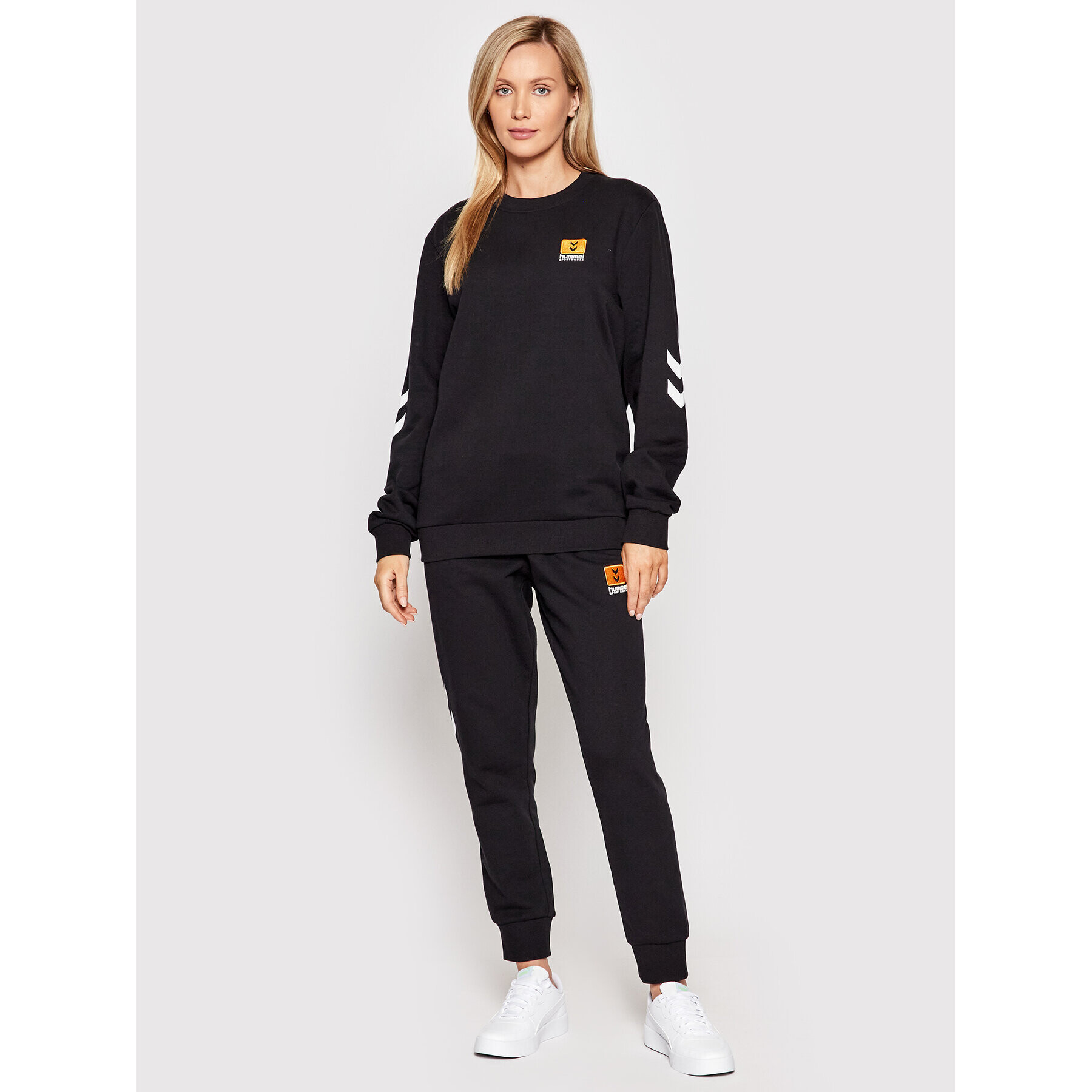 Hummel Bluză Unisex Legacy Liam 213724 Negru Regular Fit - Pled.ro