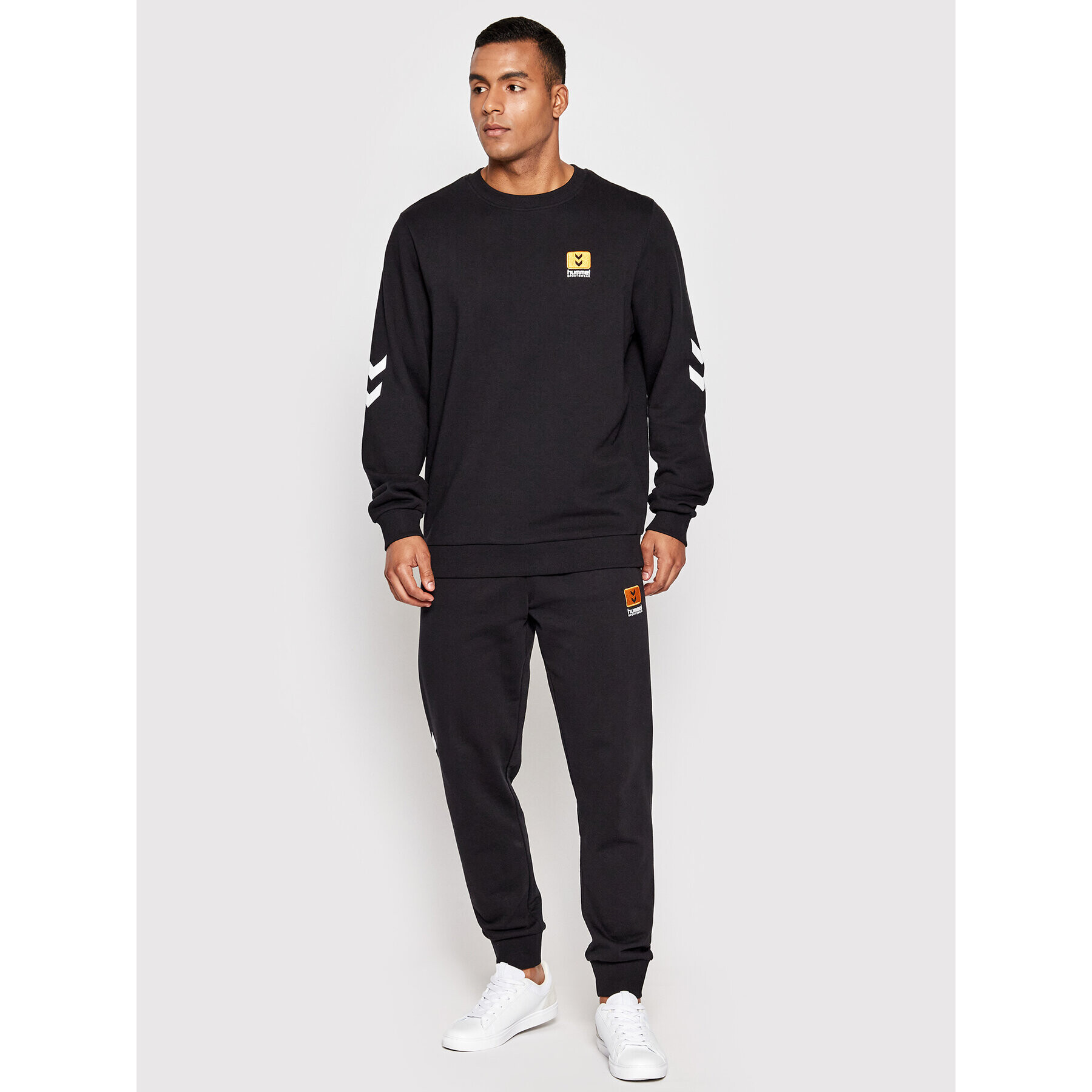 Hummel Bluză Unisex Legacy Liam 213724 Negru Regular Fit - Pled.ro