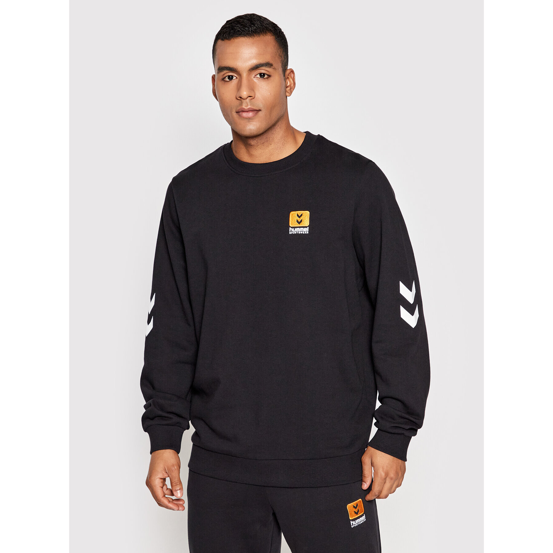 Hummel Bluză Unisex Legacy Liam 213724 Negru Regular Fit - Pled.ro