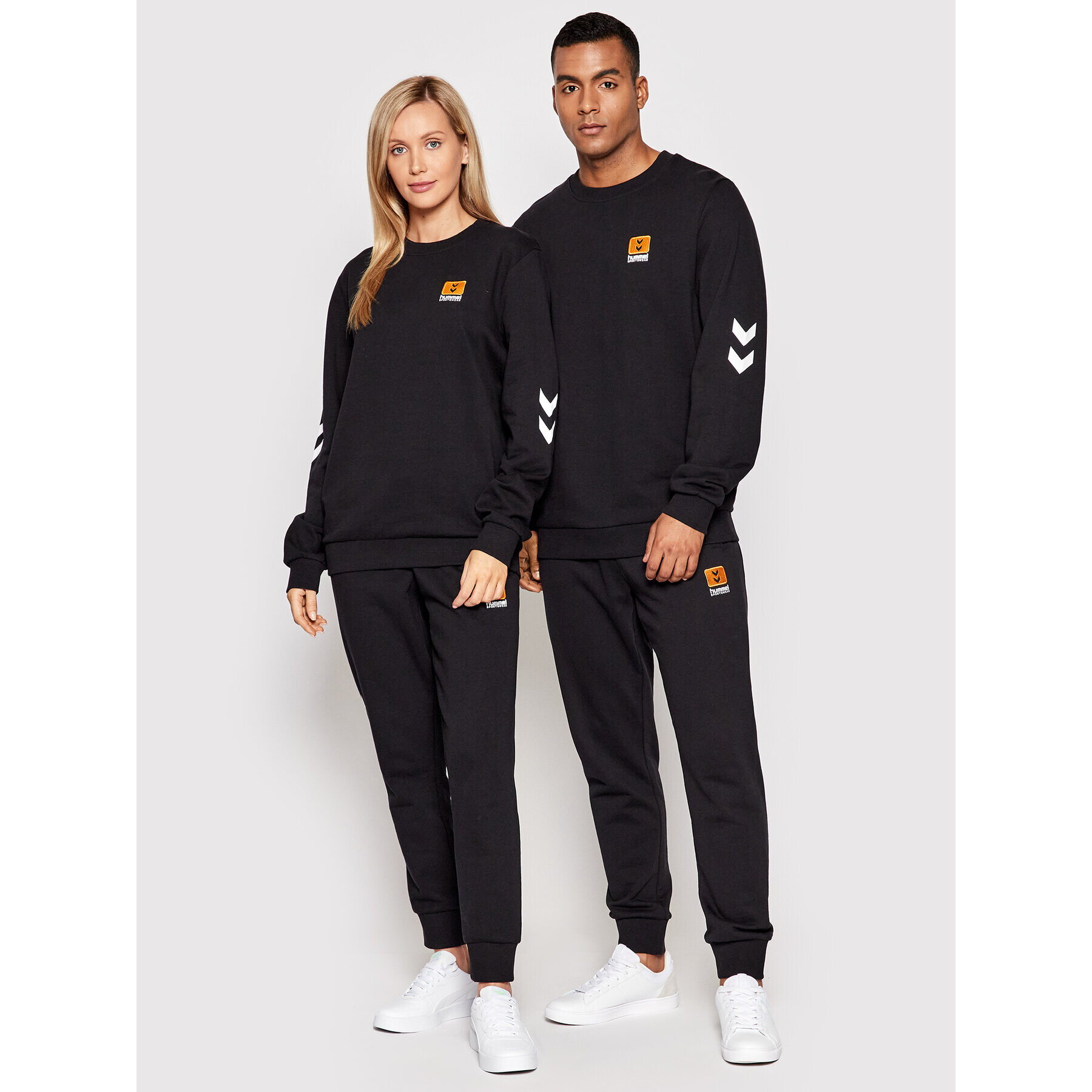 Hummel Bluză Unisex Legacy Liam 213724 Negru Regular Fit - Pled.ro