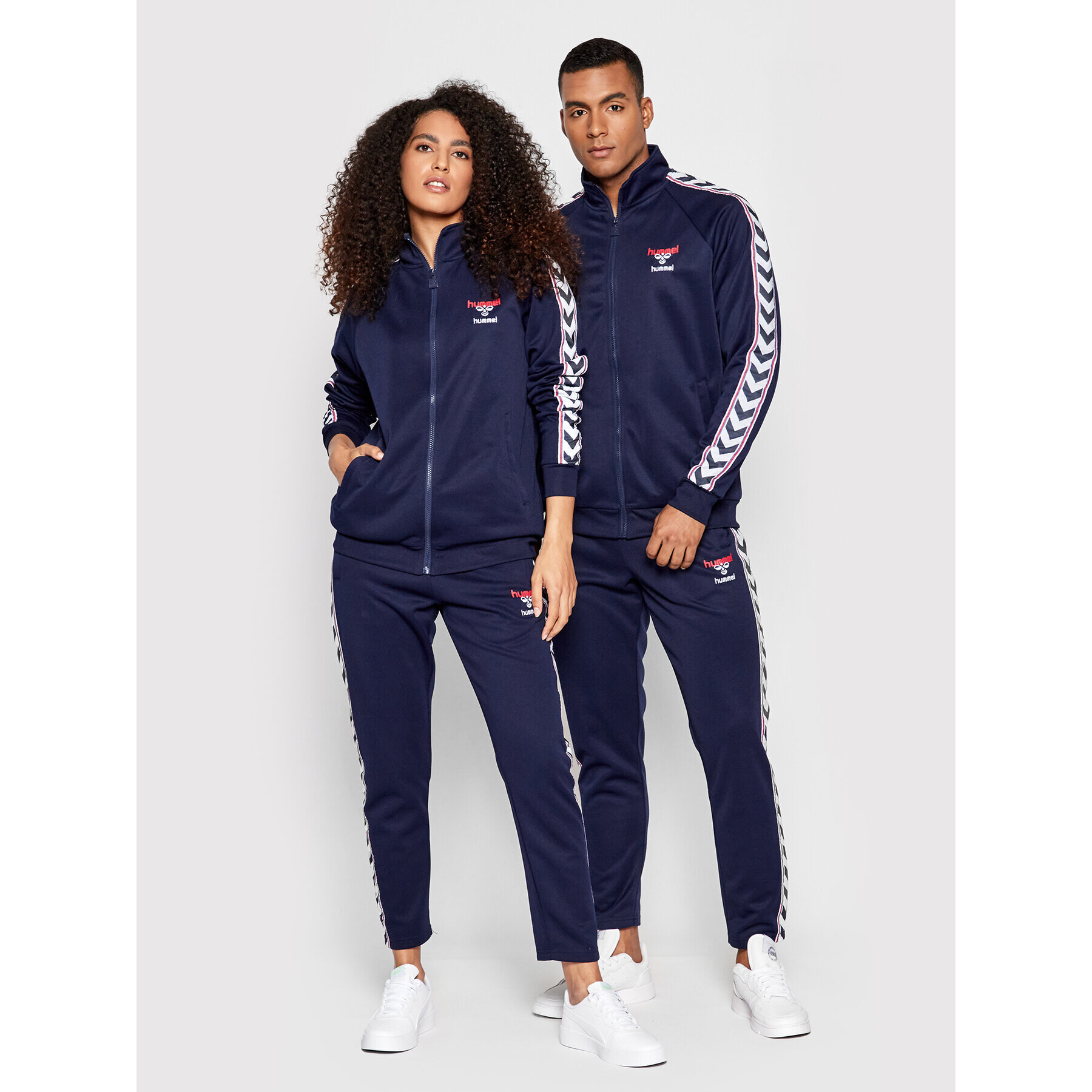 Hummel Bluză Unisex Lerby Poly 214309 Bleumarin Regular Fit - Pled.ro