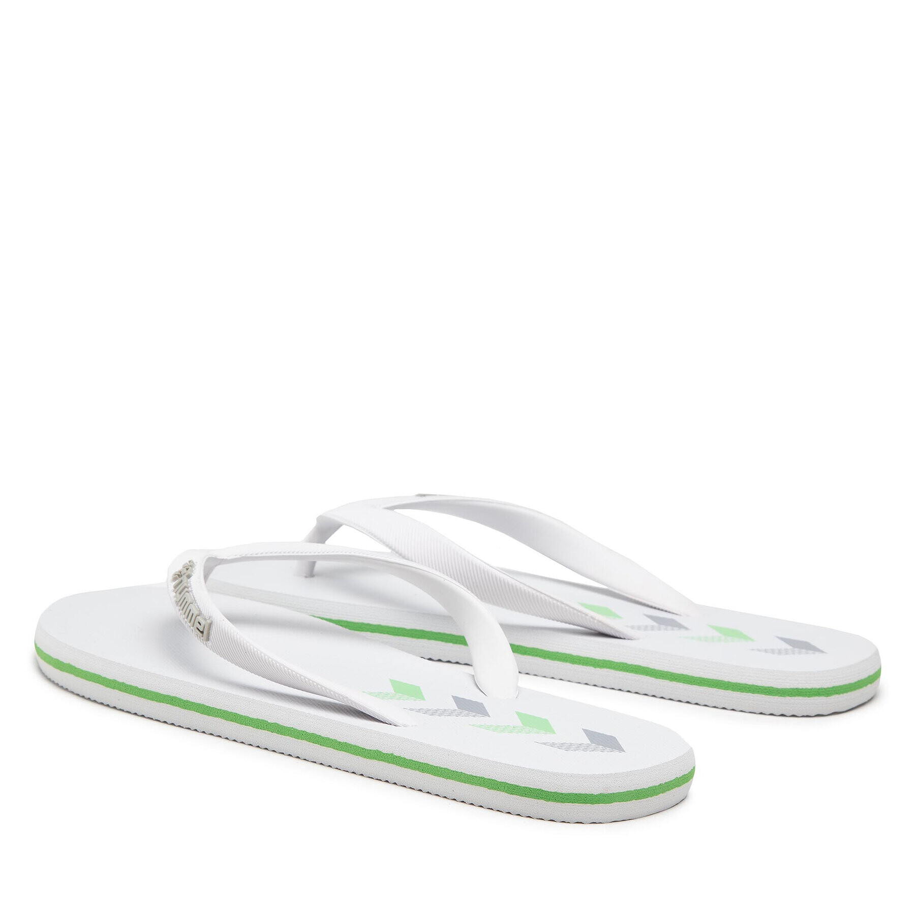 Hummel Flip flop Chevron Flip Flop 214039-9001 Alb - Pled.ro