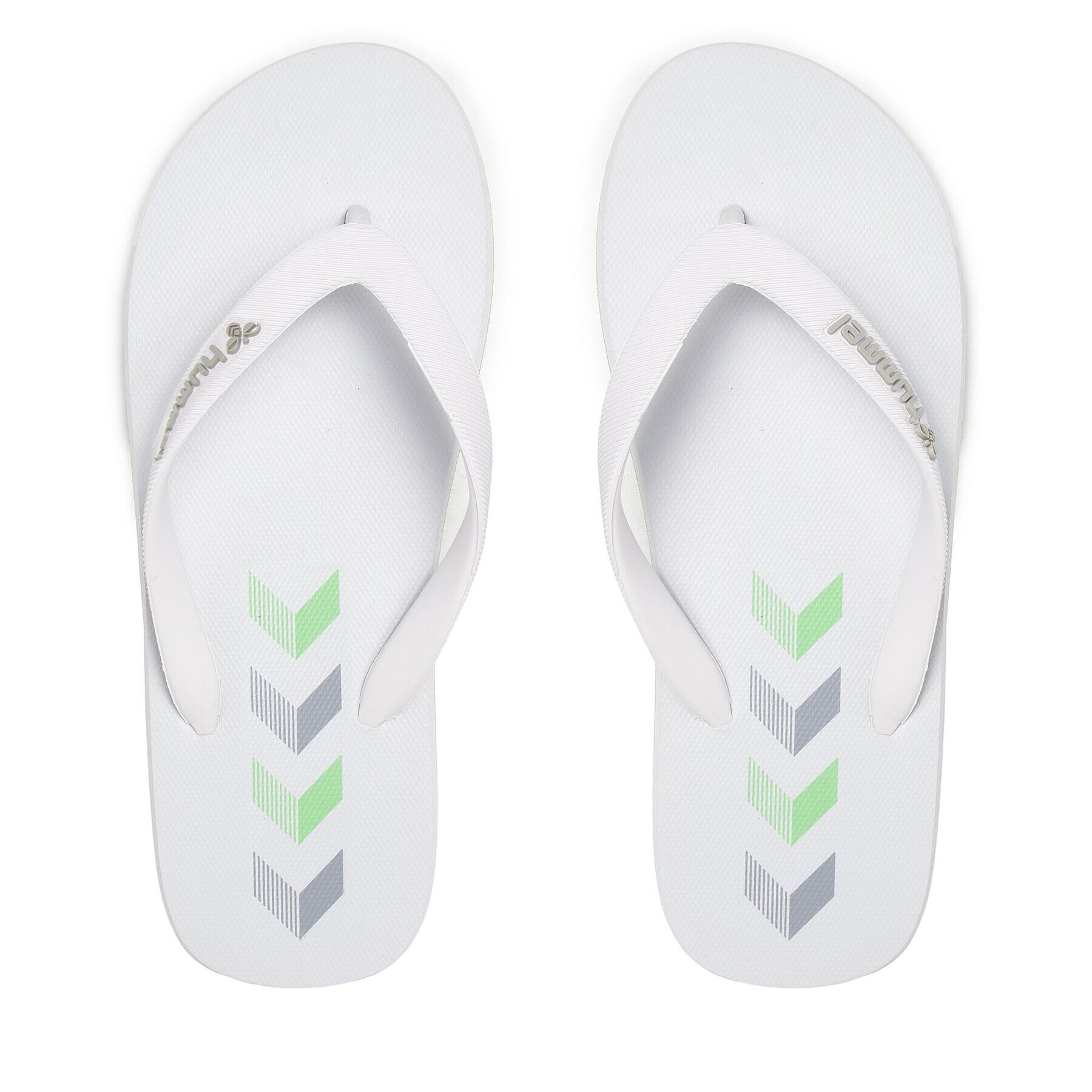 Hummel Flip flop Chevron Flip Flop 214039-9001 Alb - Pled.ro