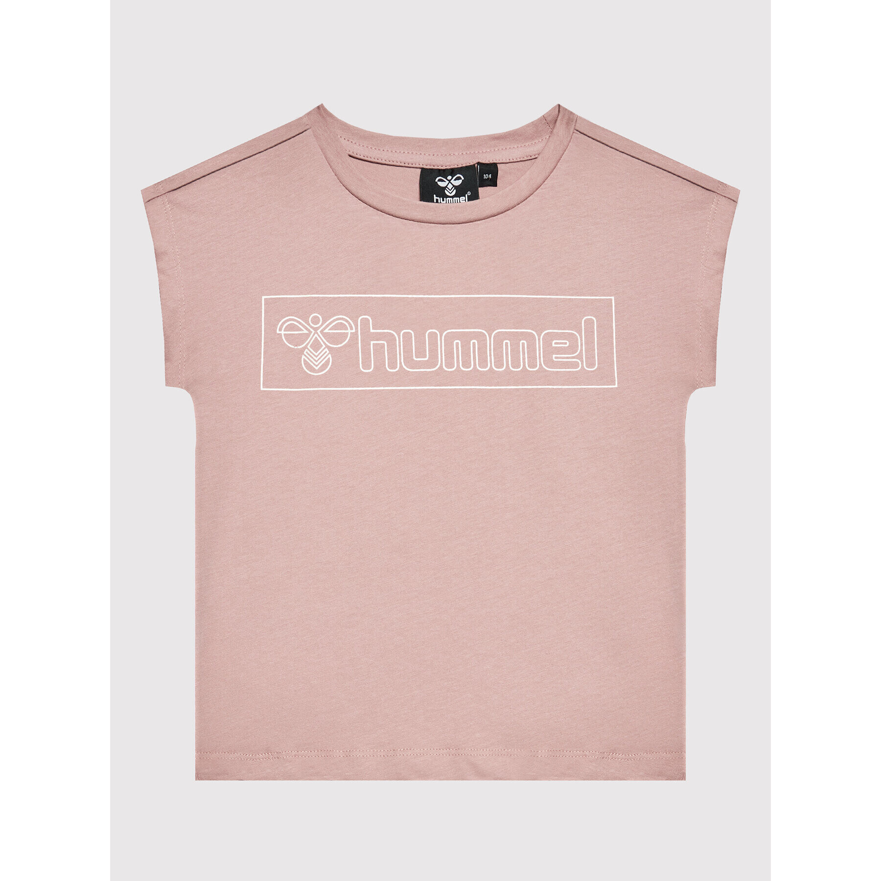 Hummel Tricou Boxline 213375 Roz Regular Fit - Pled.ro