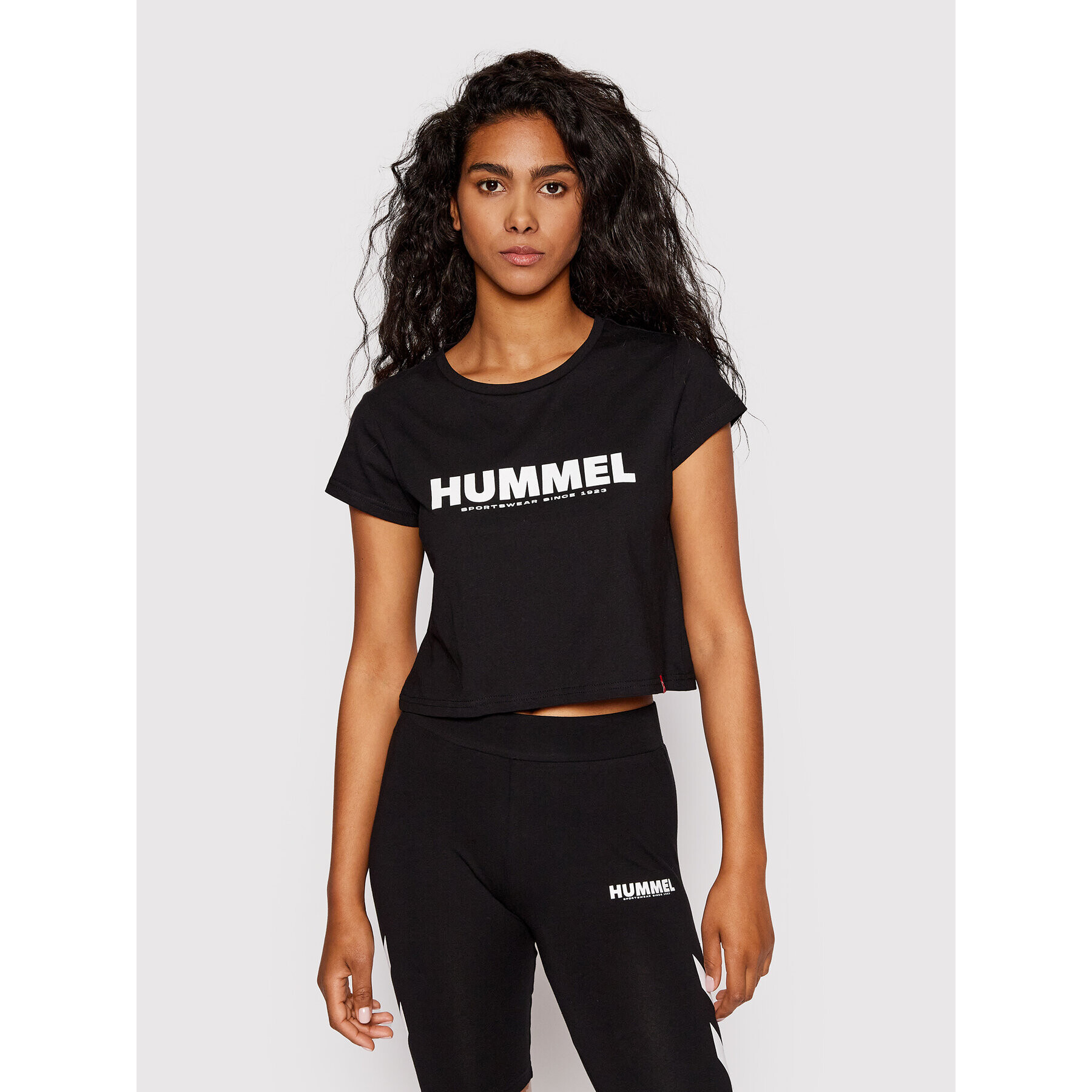 Hummel Tricou Legacy 212560 Negru Relaxed Fit - Pled.ro