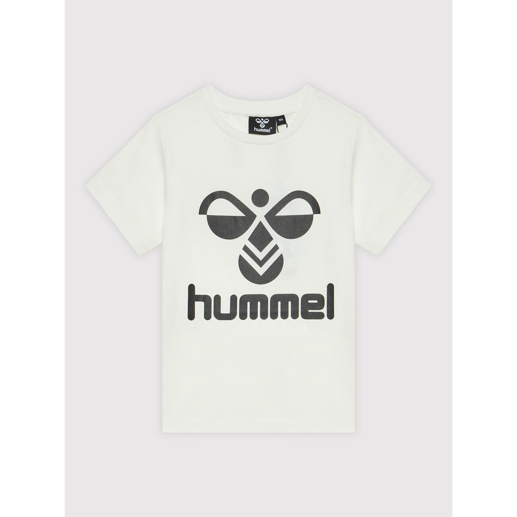 Hummel Tricou Tres 213851 Alb Regular Fit - Pled.ro