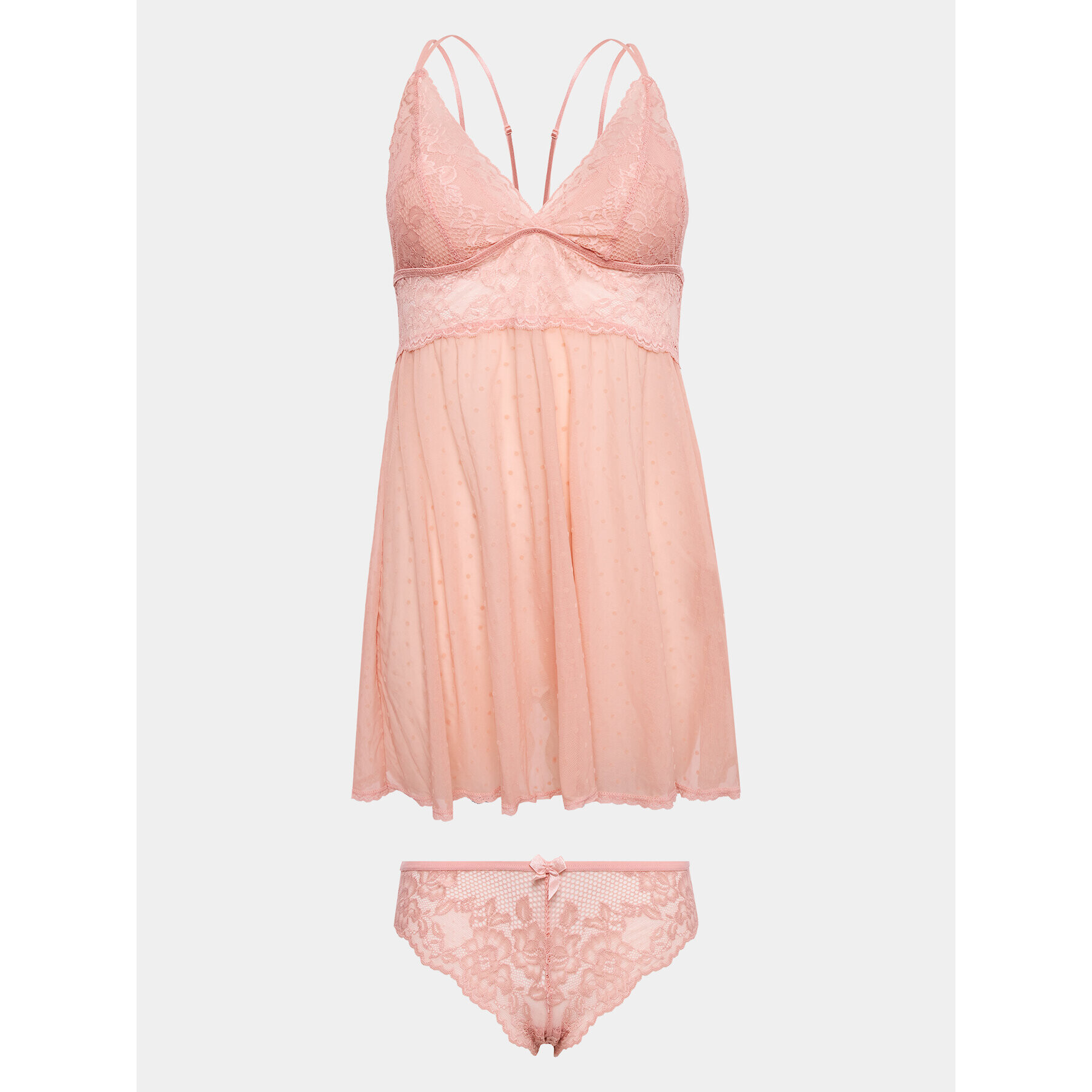 Hunkemöller Cămașă de noapte Beatriz 202356 Roz Feminine Fit - Pled.ro