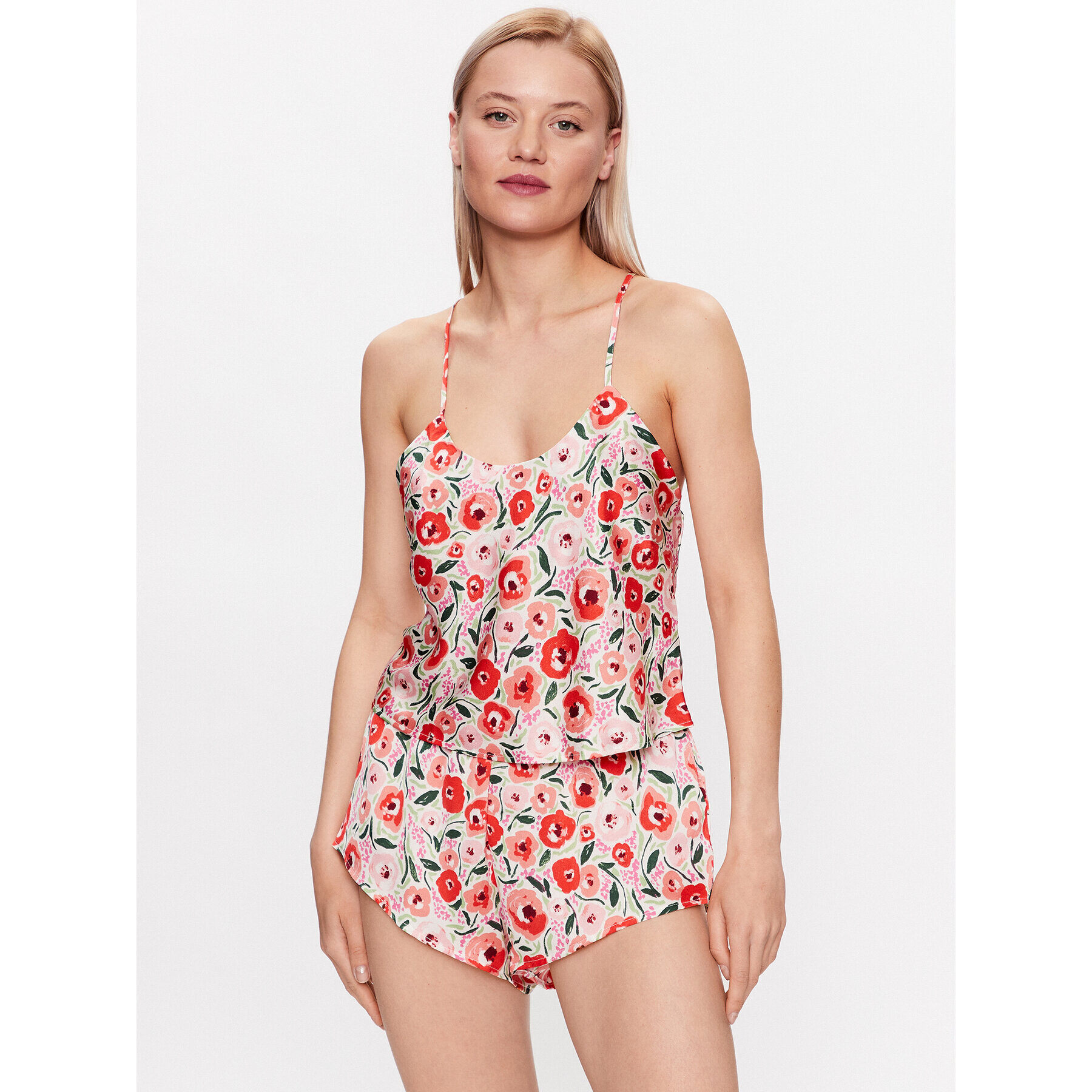 Hunkemöller Cămașă pijama Funky 202325 Alb Feminine Fit - Pled.ro