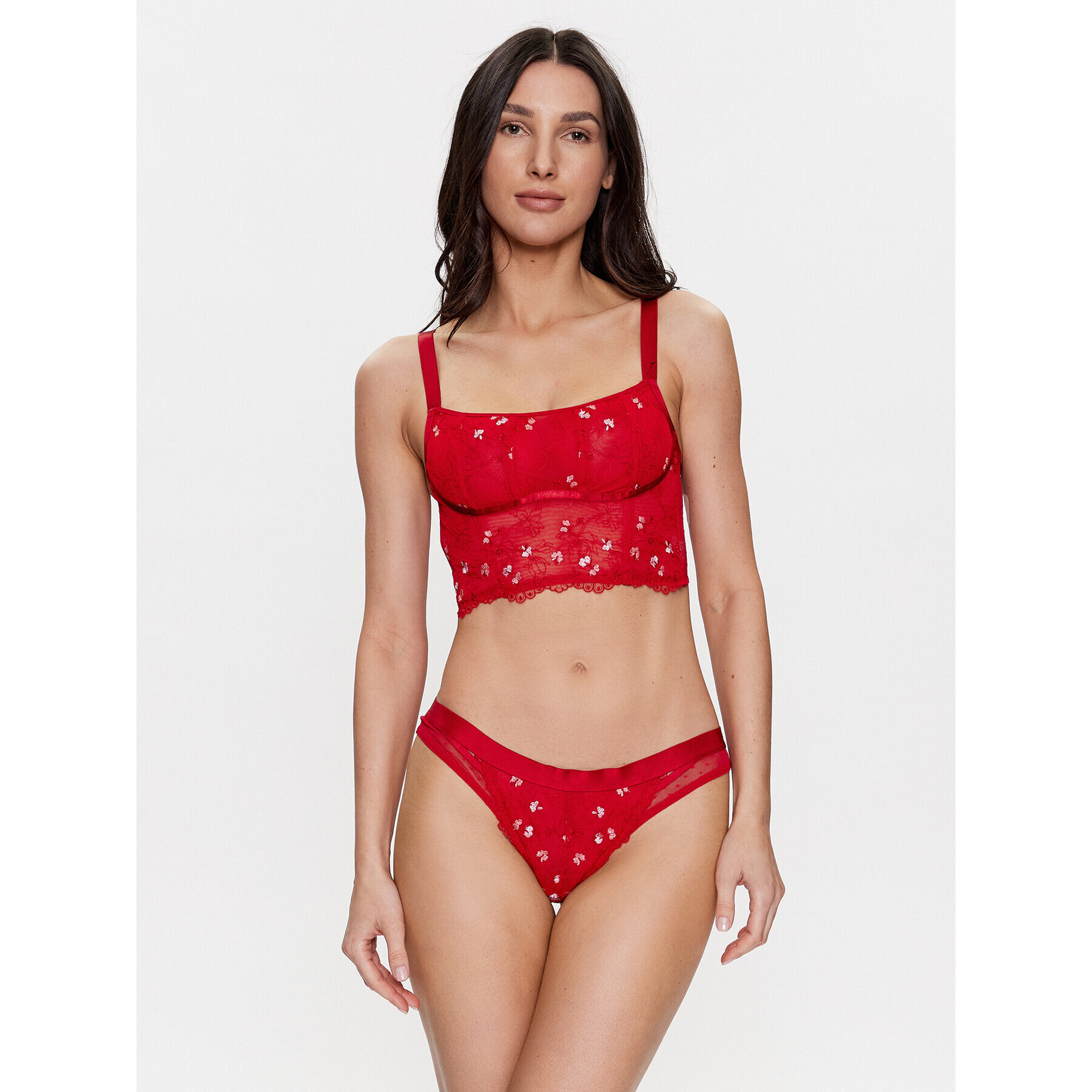 Hunkemöller Chilot brazilian Violet 201068 Roșu - Pled.ro