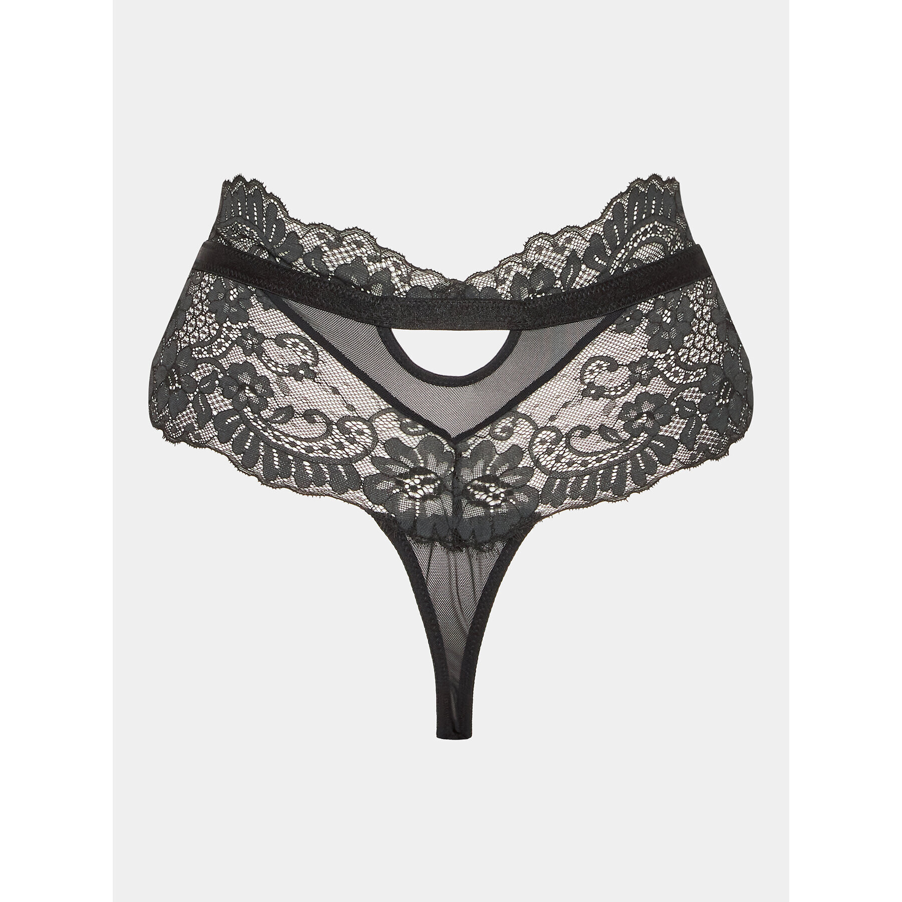 Hunkemöller Chilot tanga Catrin 202217 Negru - Pled.ro