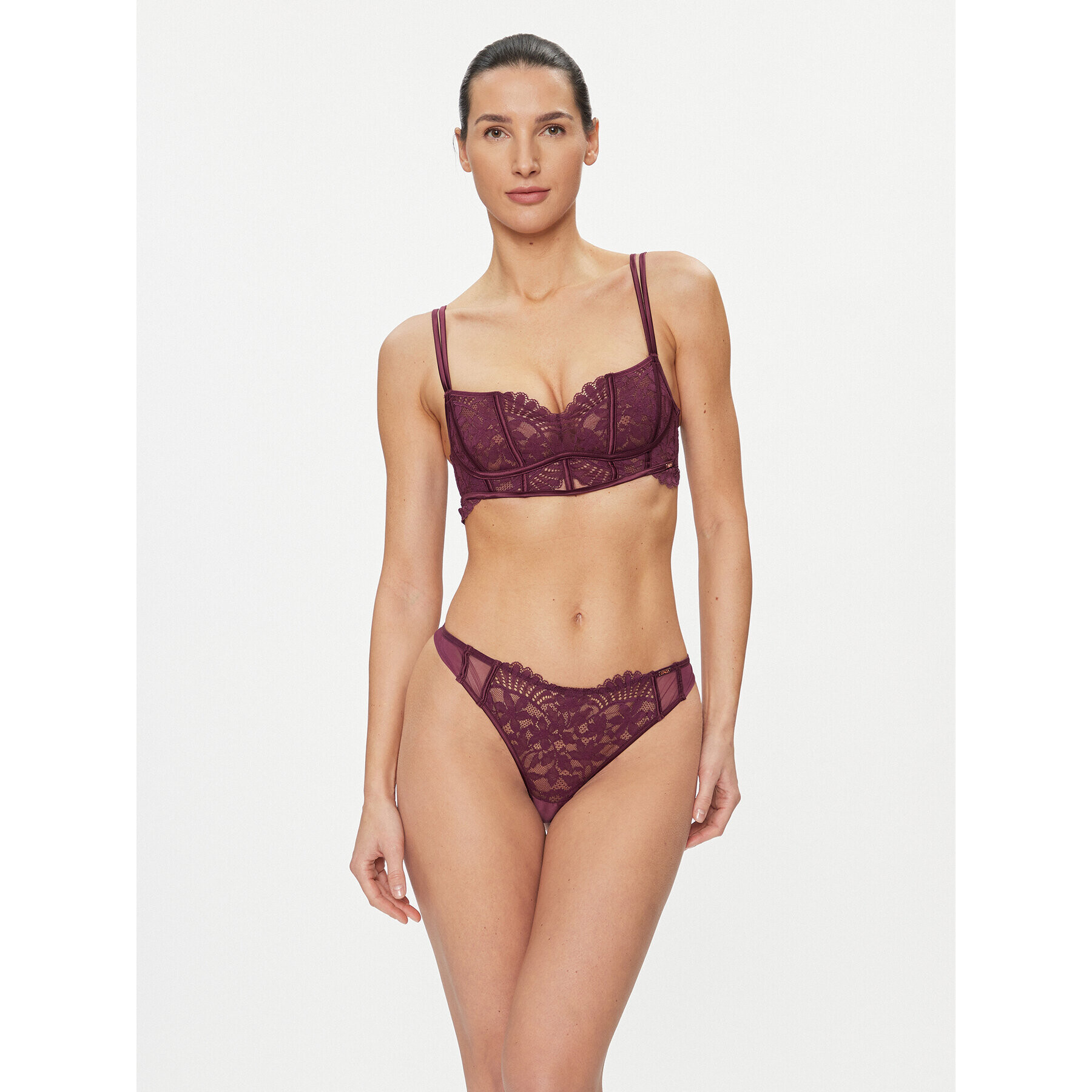 Hunkemöller Chilot tanga Kea Hl String 203673 Violet - Pled.ro