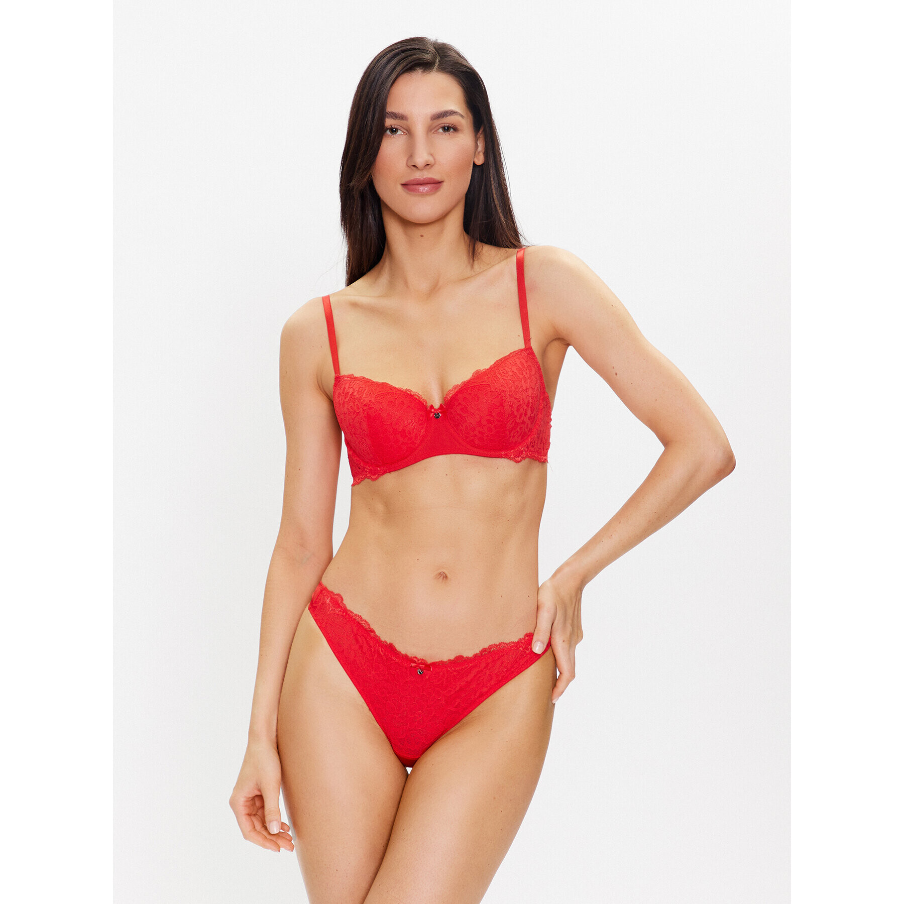 Hunkemöller Chilot tanga Marine 202060 Roșu - Pled.ro