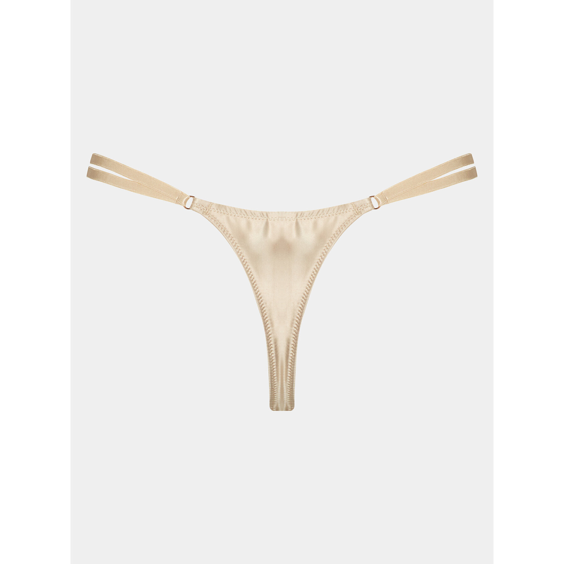 Hunkemöller Chilot tanga Stella Hl String Tr 203479 Auriu - Pled.ro