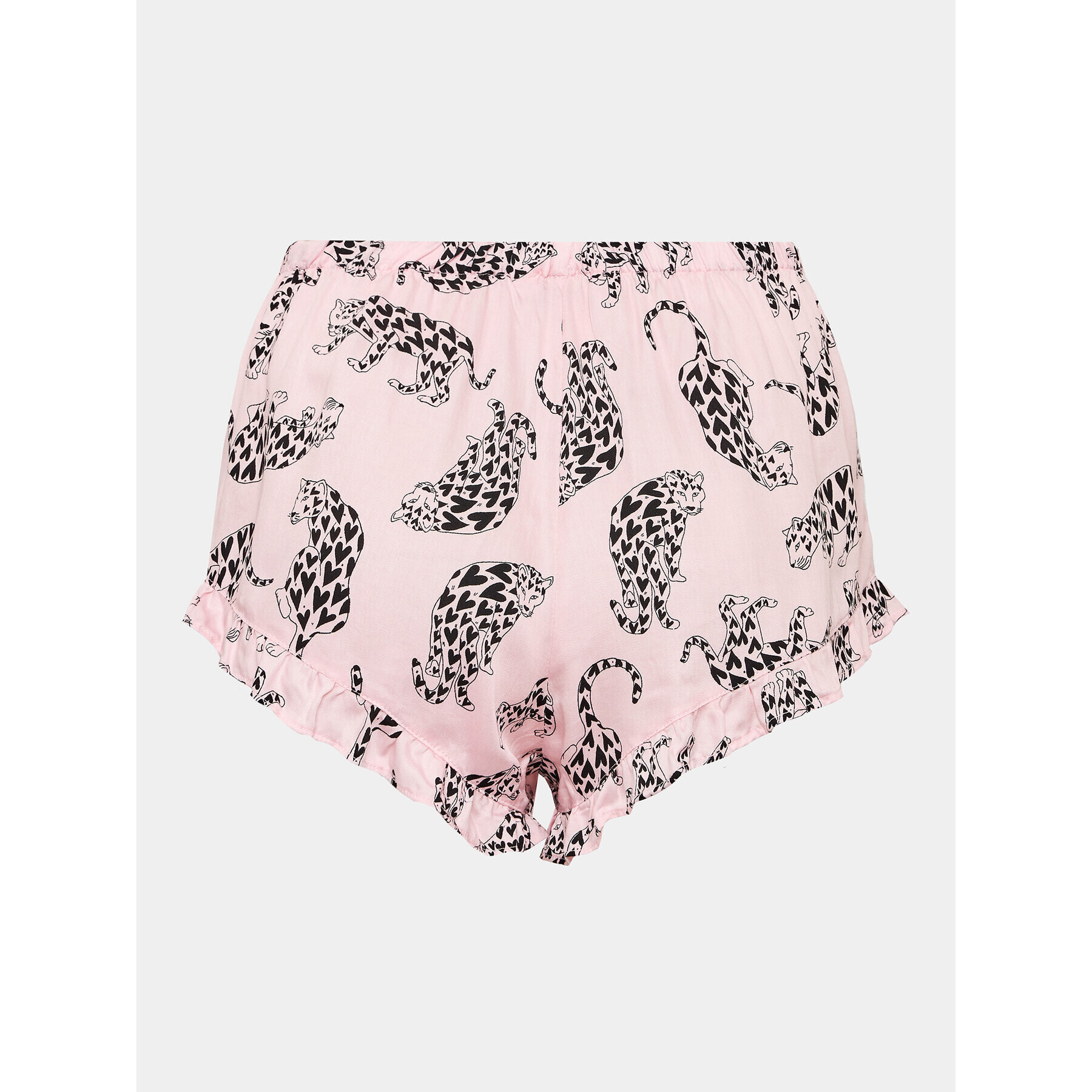 Hunkemöller Pantaloni scurți pijama 203160 Roz Comfortable Fit - Pled.ro