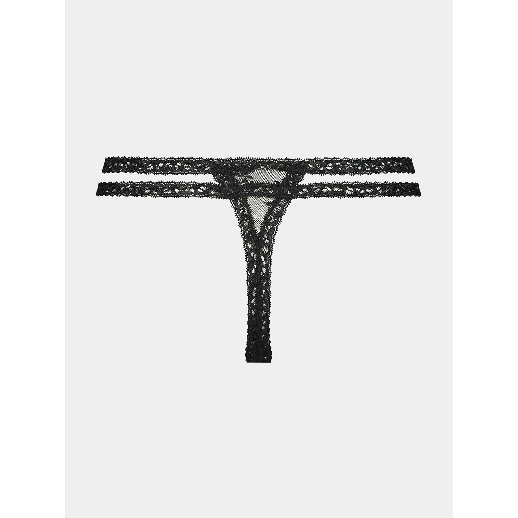 Hunkemöller Set 3 perechi de chiloți tanga Irina 202871 Albastru - Pled.ro