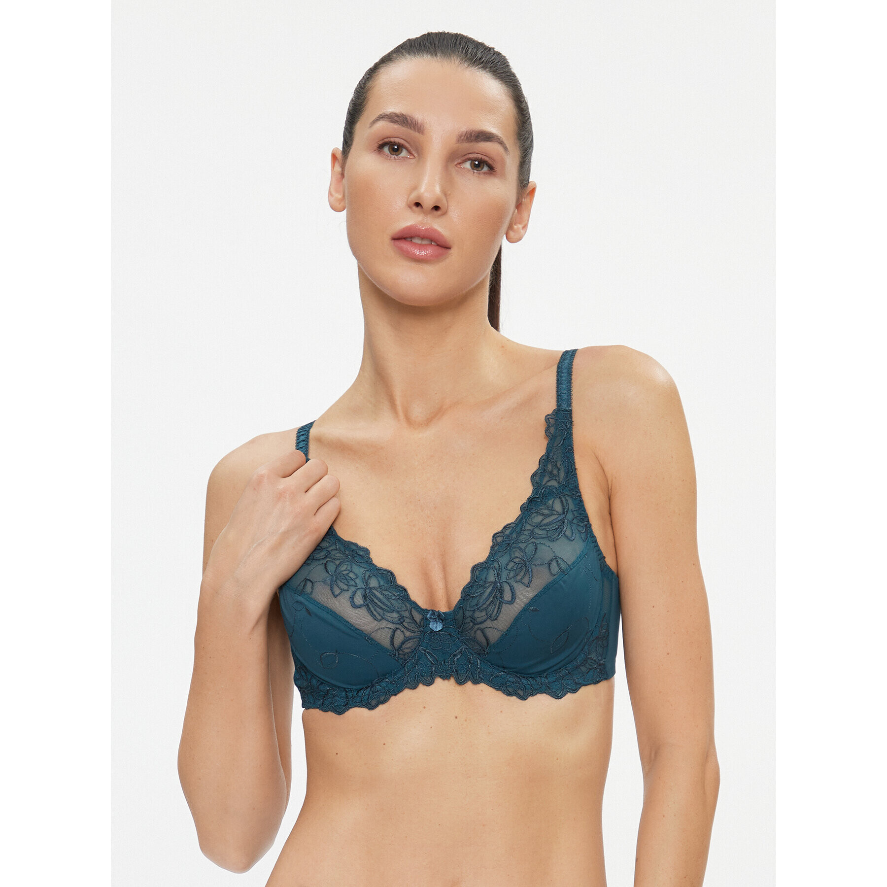 Hunkemöller Sutien cu armătură Diva 202649 Albastru - Pled.ro