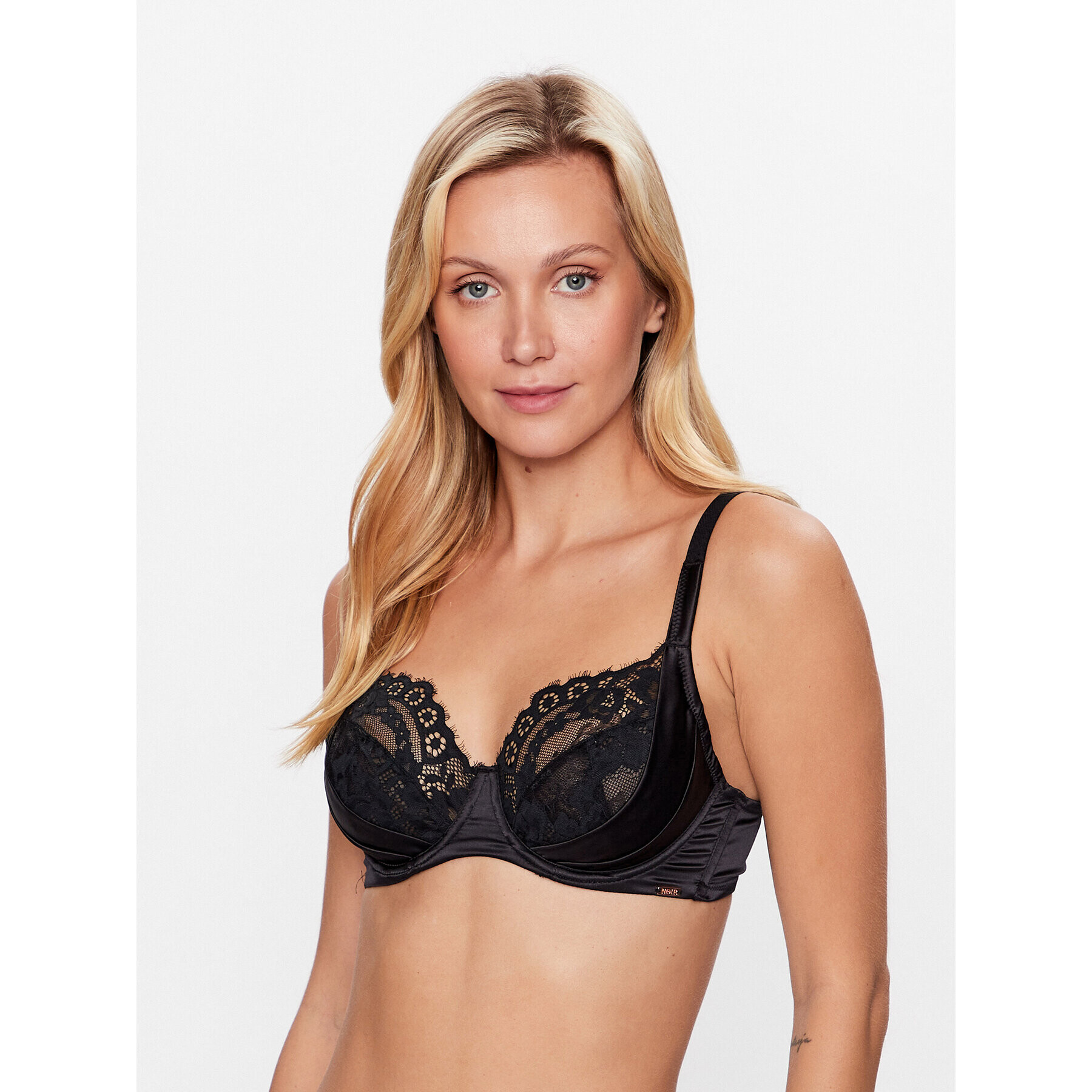 Hunkemöller Sutien cu armătură Jacqueline 202047 Negru - Pled.ro