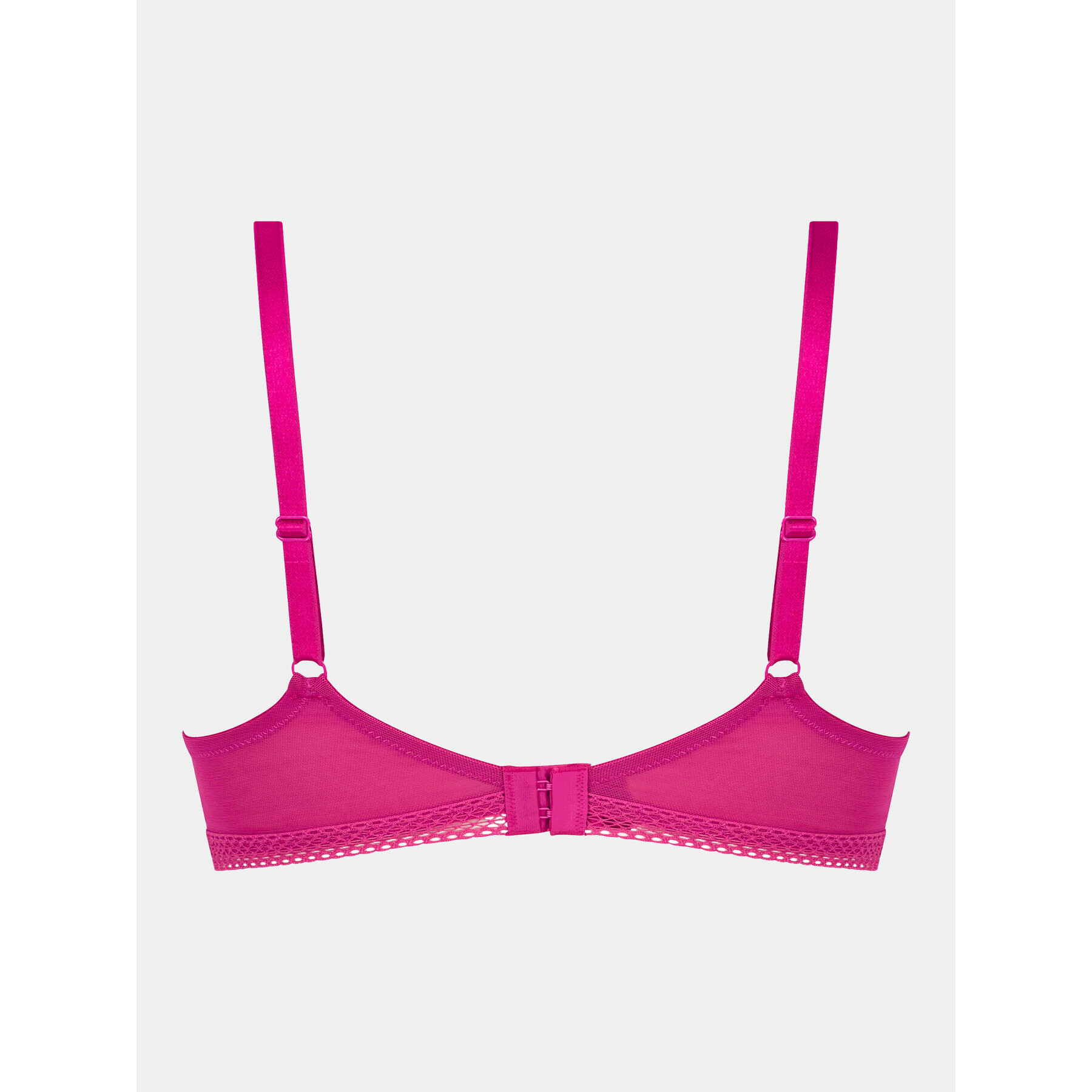 Hunkemöller Sutien fără armătură Bessie Non Wired Low D Pu 202655 Roz - Pled.ro