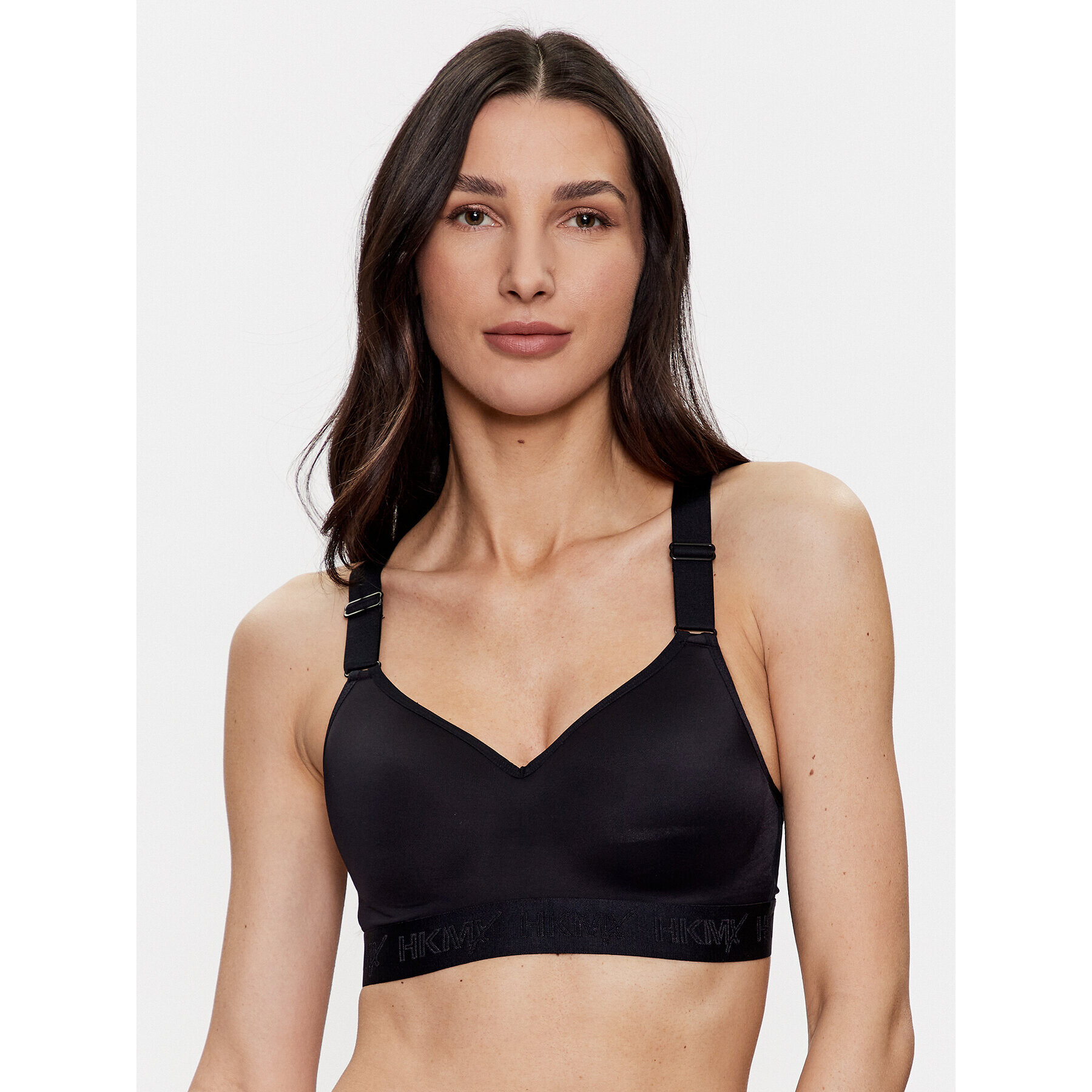 Hunkemöller Sutien sport The All Star 168639 Negru - Pled.ro