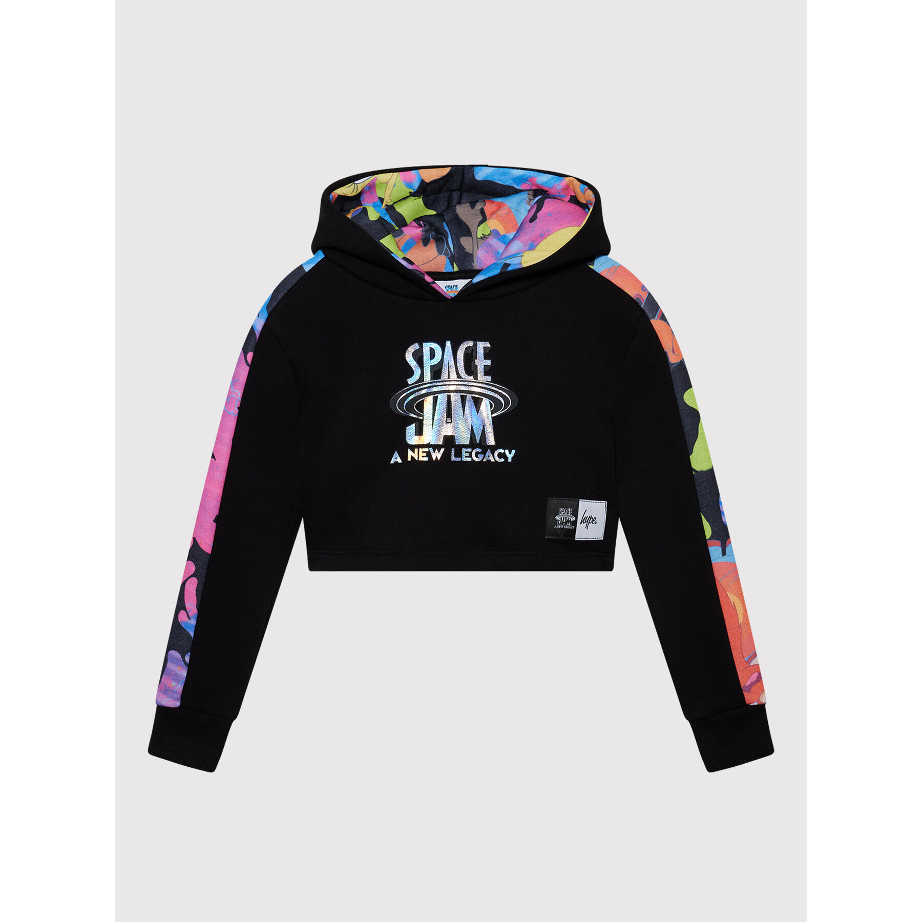 HYPE Bluză SPACE JAM SJNLAO-038 Negru Regular Fit - Pled.ro