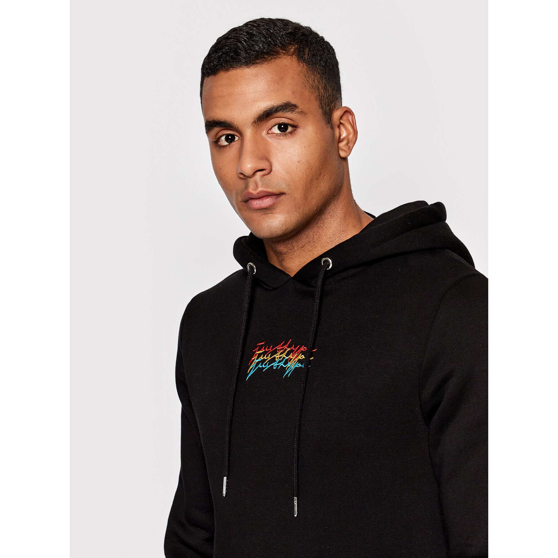 HYPE Bluză ZVLR-435 Negru Regular Fit - Pled.ro