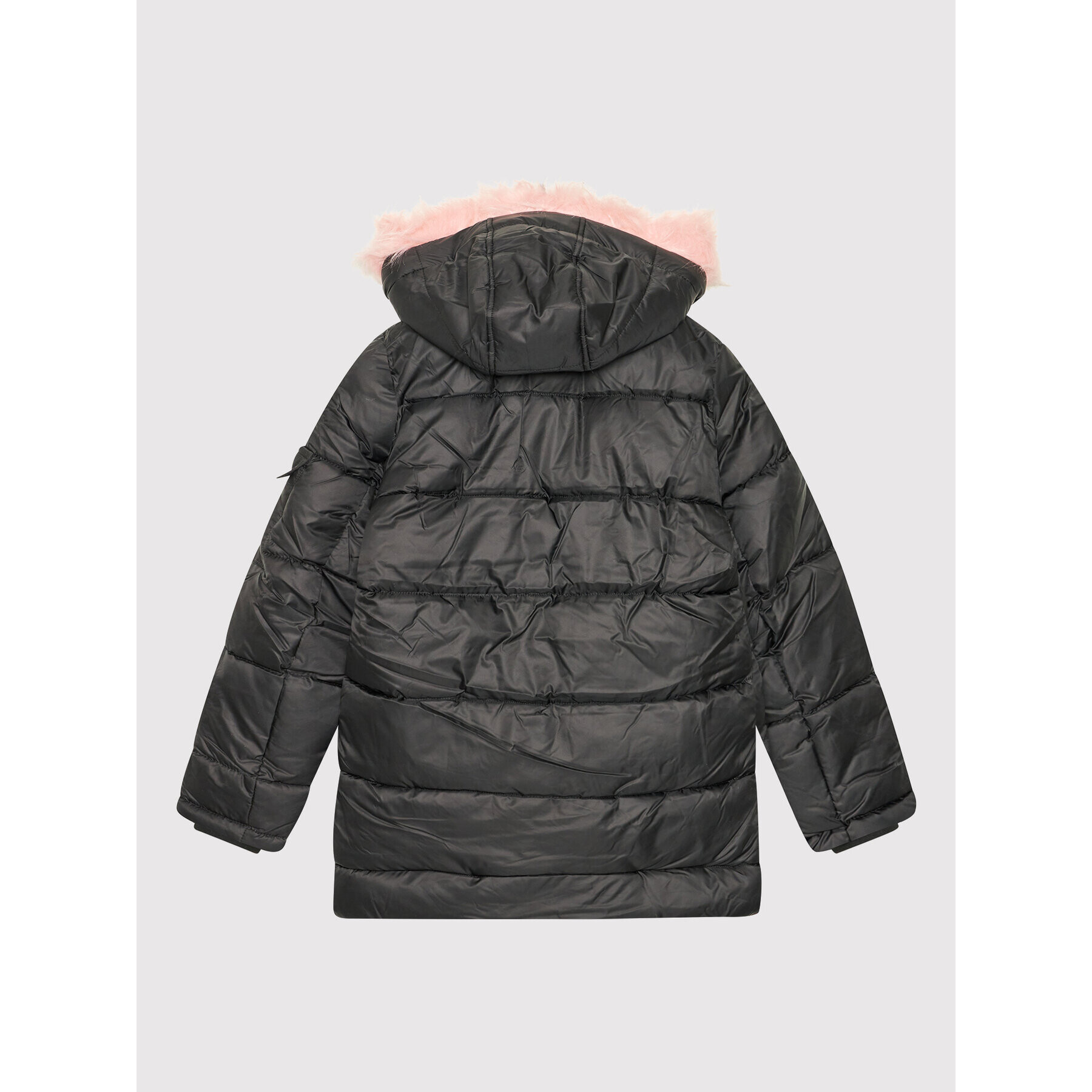 HYPE Geacă din puf BTS21475 Negru Regular Fit - Pled.ro