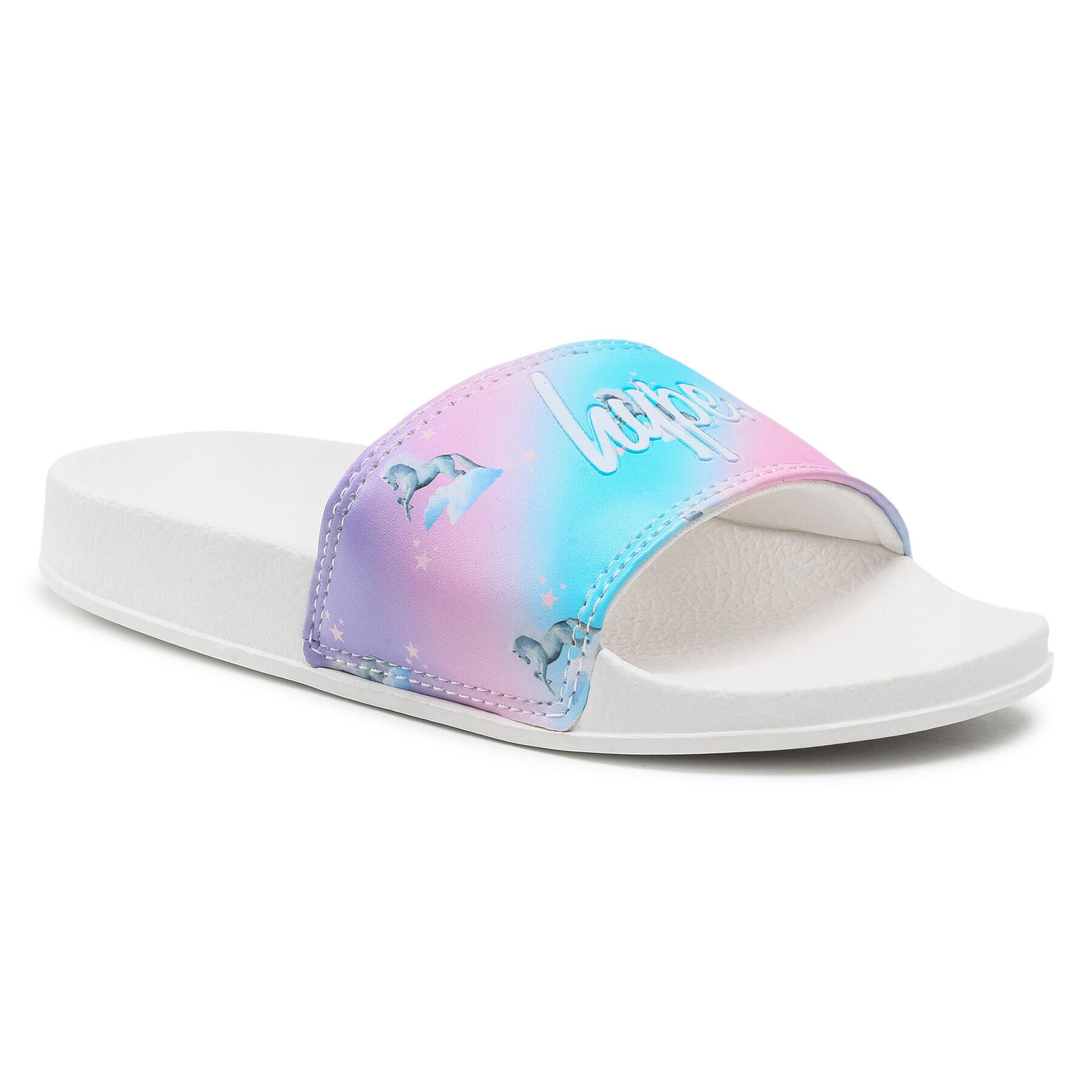 HYPE Șlapi Unicorn Fade Sliders YWF-635 Albastru - Pled.ro