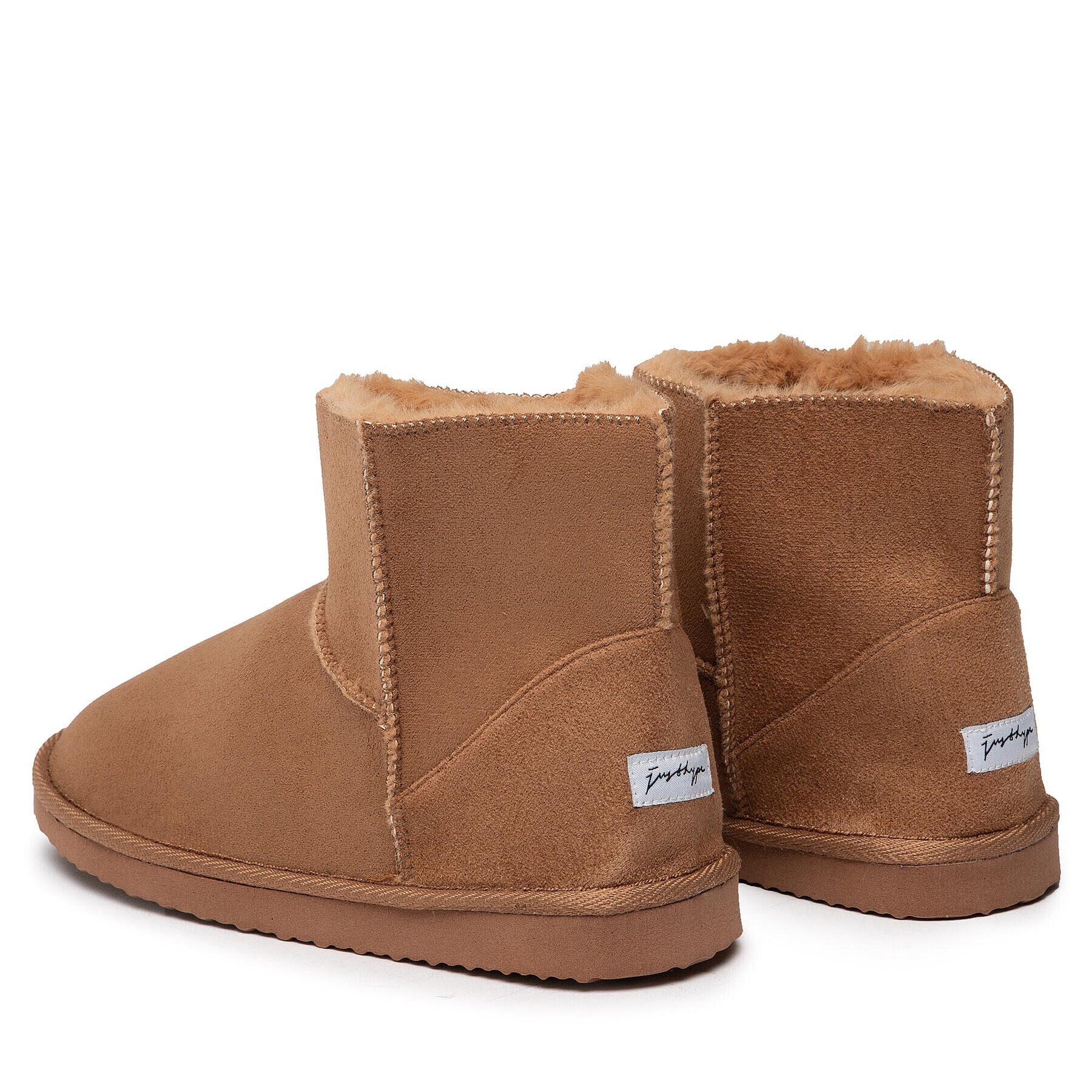 HYPE Pantofi Womens Slipper Boot YWBS-002 Bej - Pled.ro