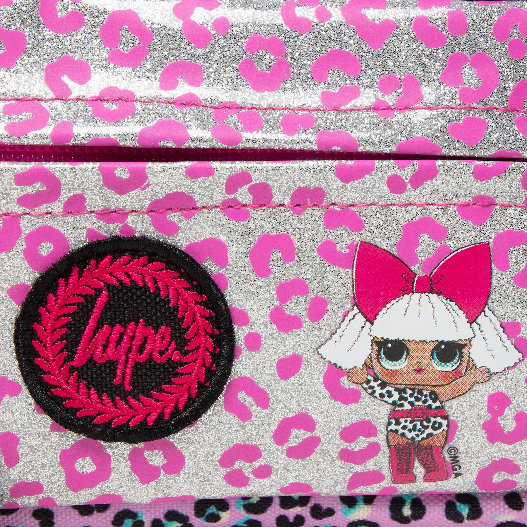 HYPE Penar . X L.O.L. Lol Leopard Diva Pencilcase LOLDHY-012 Roz - Pled.ro