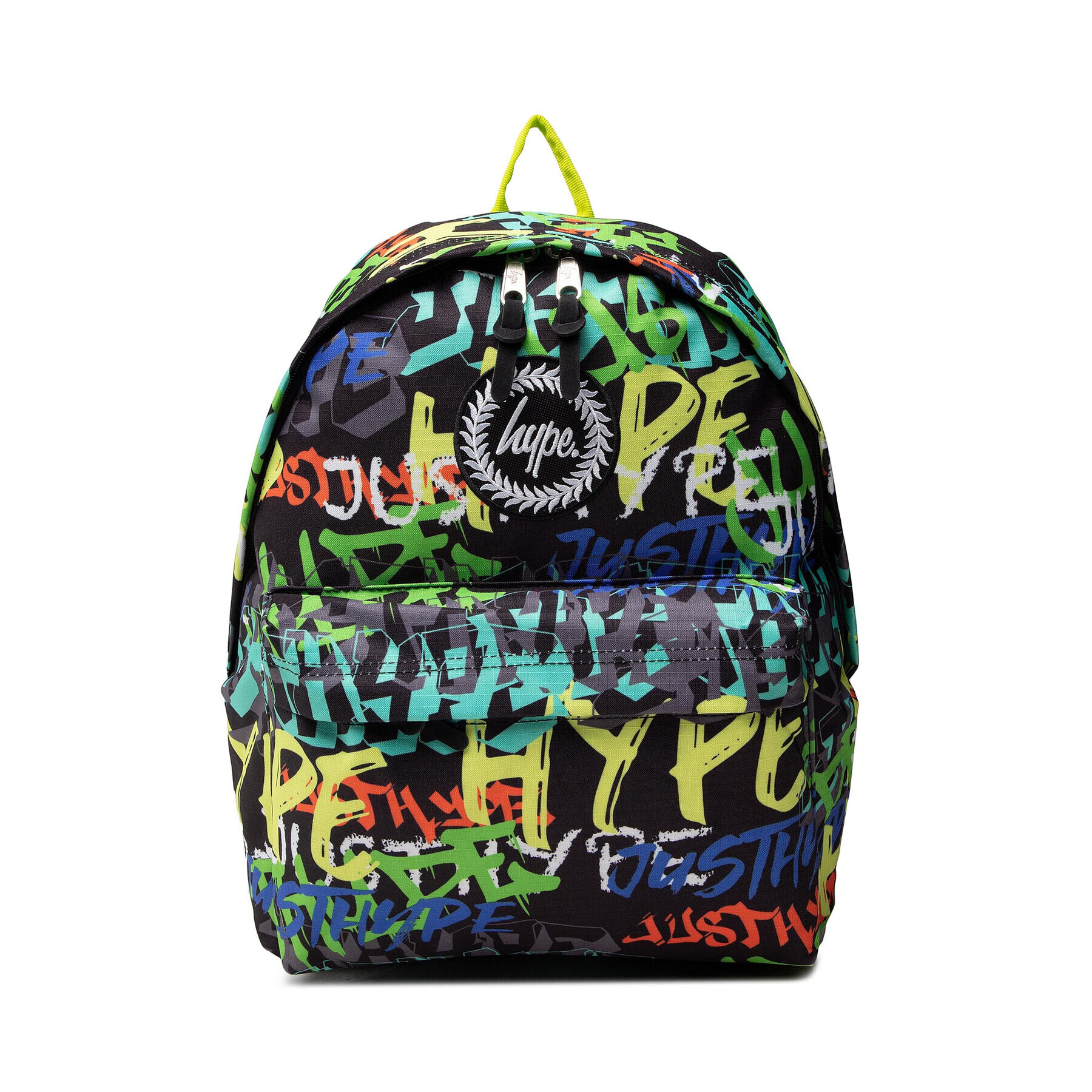 HYPE Rucsac Graffiti Logo BTS21048 Negru - Pled.ro