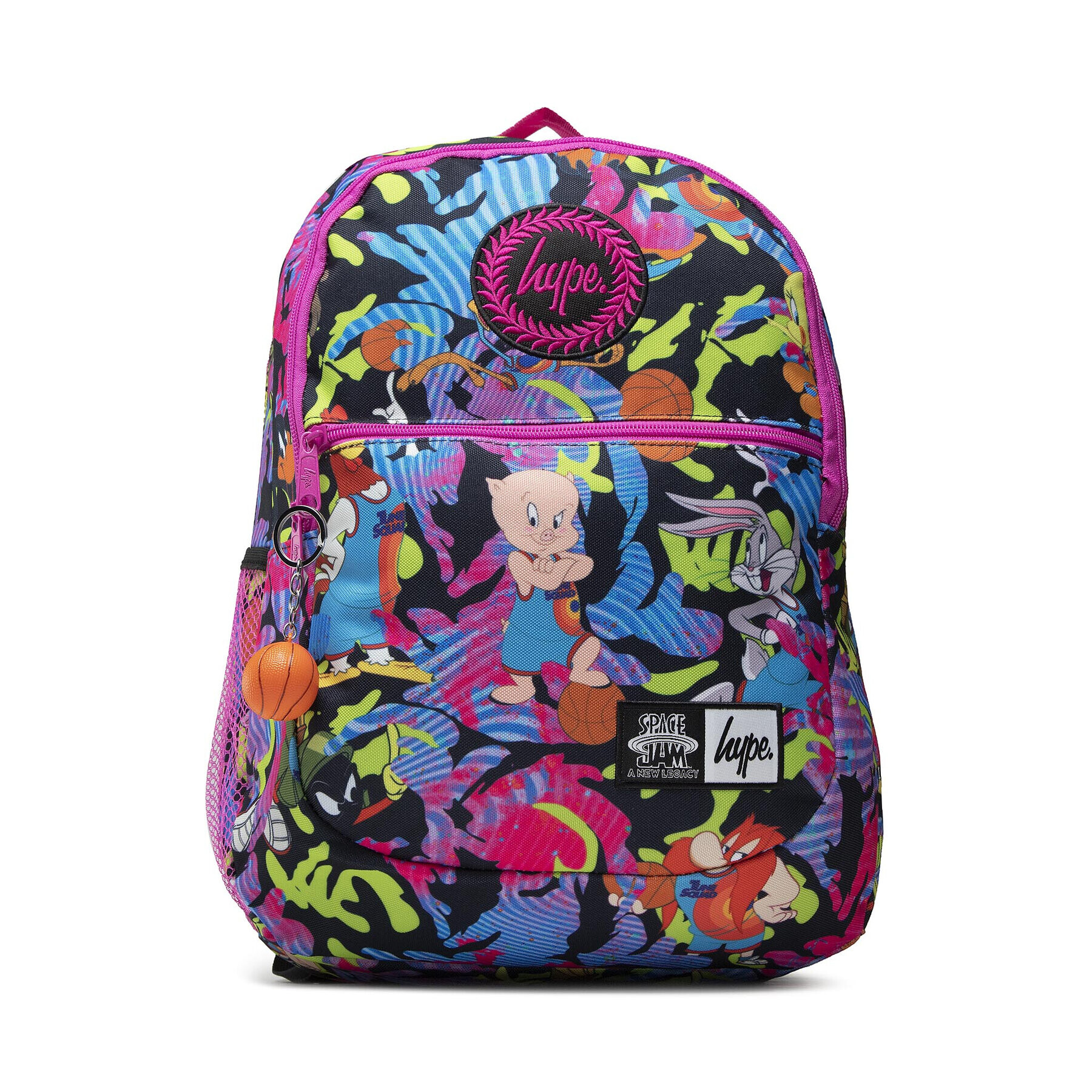 HYPE Rucsac X SPACE JAM Fluro Toon Squad Camo SJNLAO-048 Roz - Pled.ro