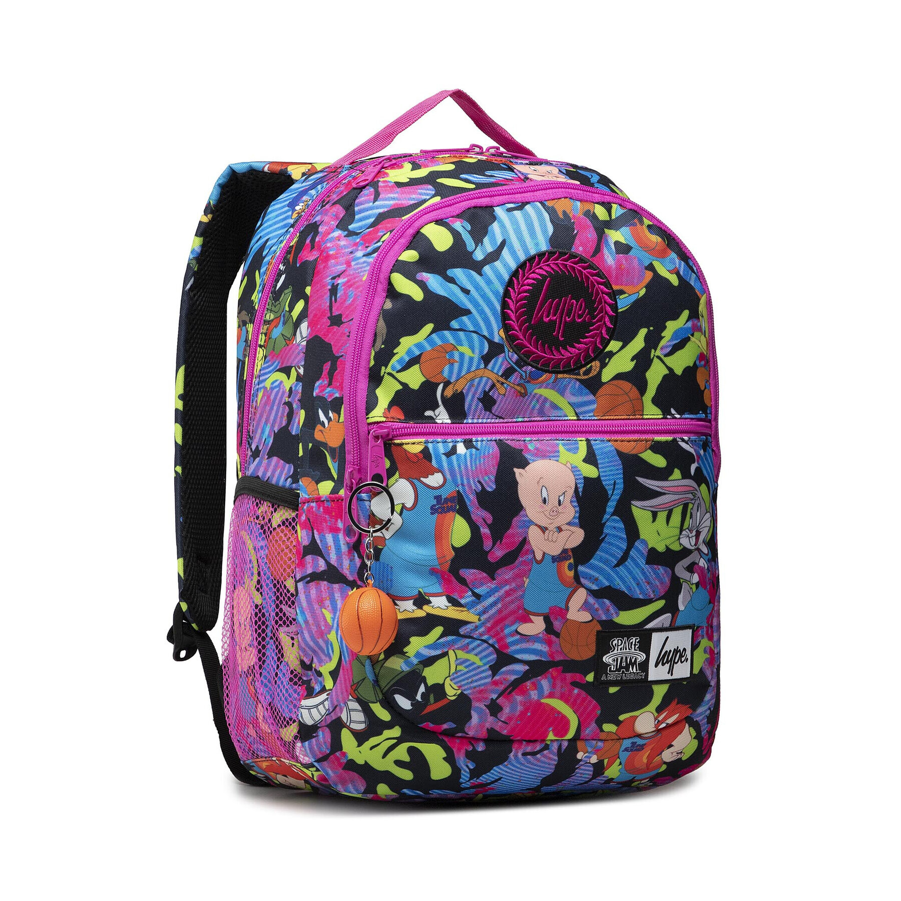 HYPE Rucsac X SPACE JAM Fluro Toon Squad Camo SJNLAO-048 Roz - Pled.ro