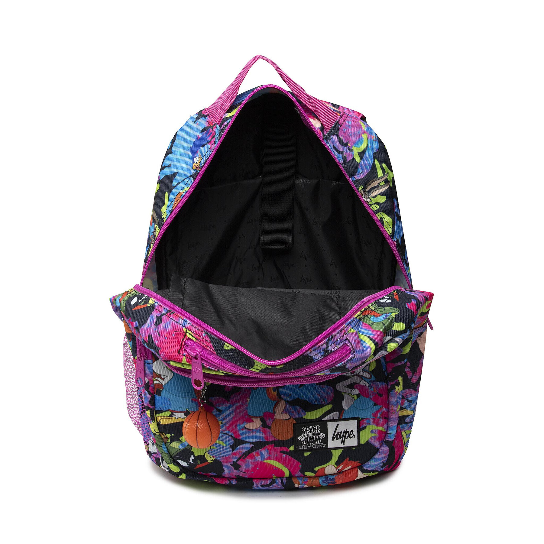 HYPE Rucsac X SPACE JAM Fluro Toon Squad Camo SJNLAO-048 Roz - Pled.ro