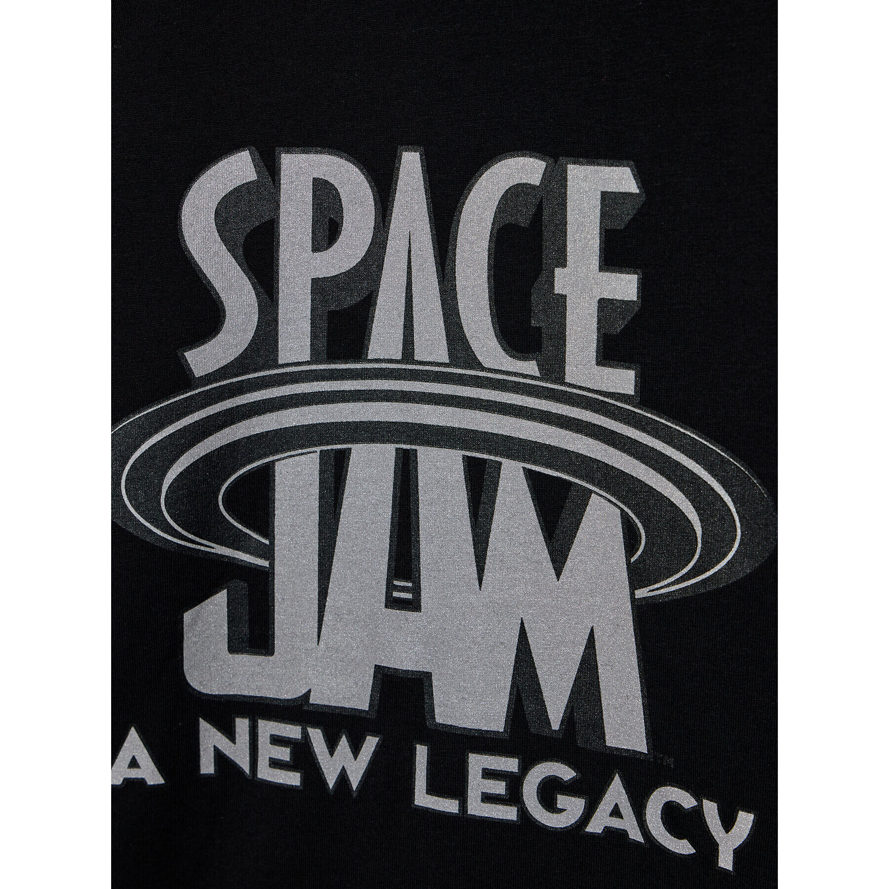 HYPE Tricou SPACE JAM SJNLAO-006 Negru Regular Fit - Pled.ro