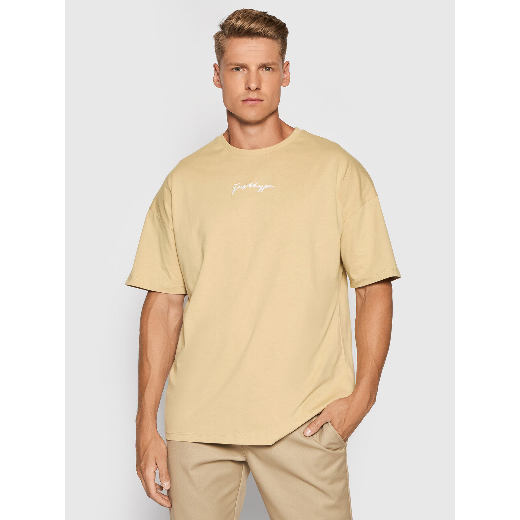 HYPE Tricou YWF-005 Maro Oversize - Pled.ro