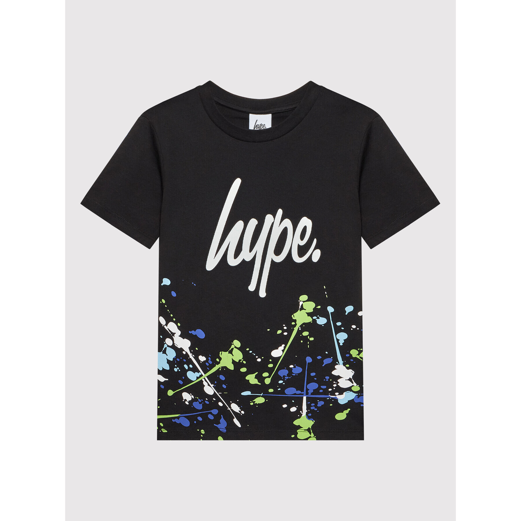 HYPE Tricou ZVLR-012 Negru Regular Fit - Pled.ro