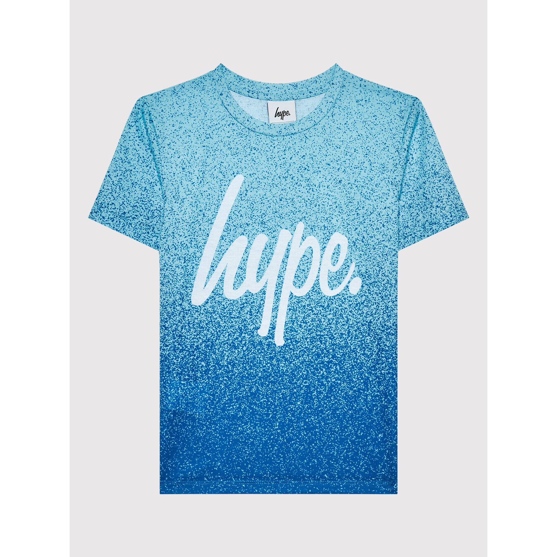 HYPE Tricou ZVLR-013 Albastru Regular Fit - Pled.ro