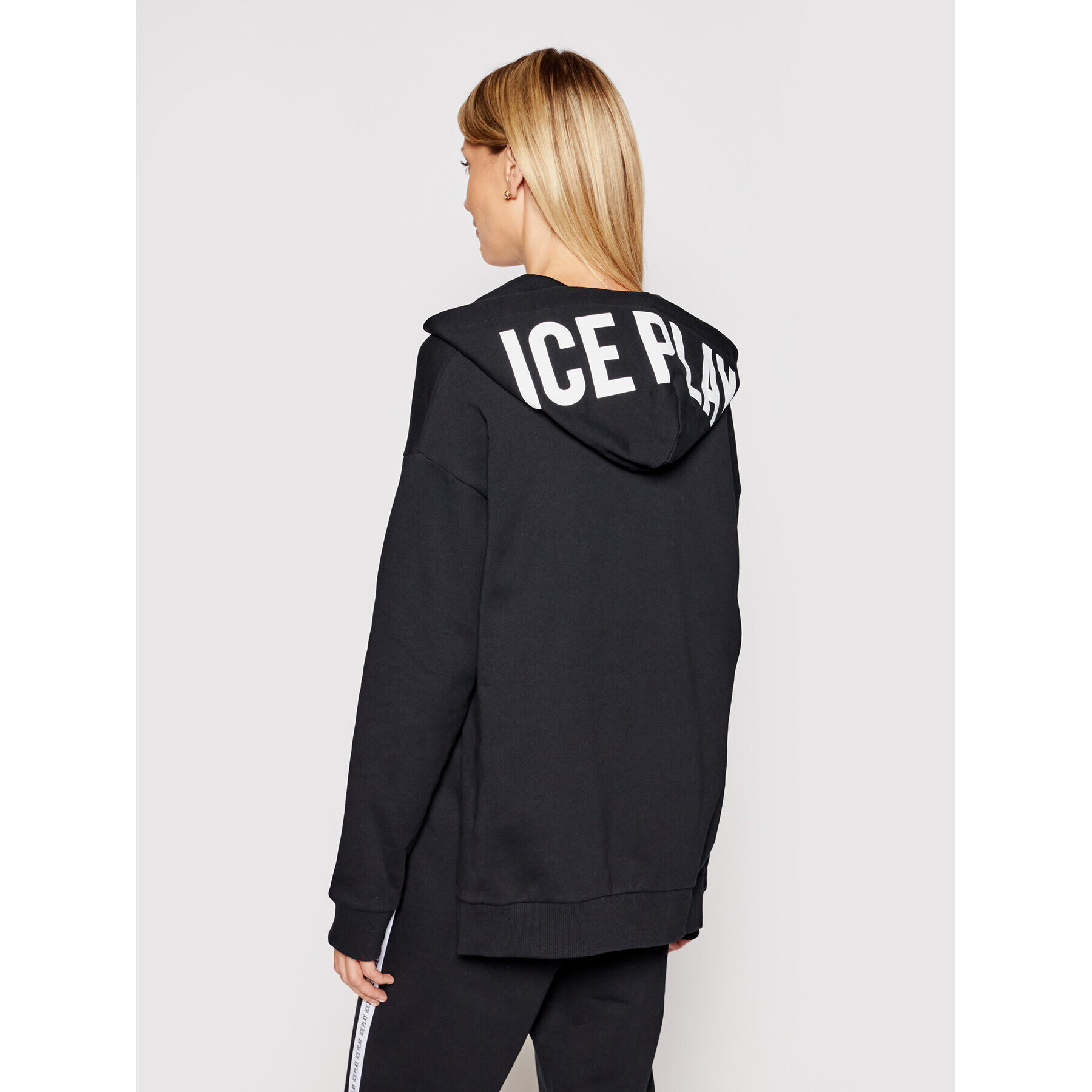 Ice Play Bluză 21E U2M0 E071 P451 9000 Negru Regular Fit - Pled.ro