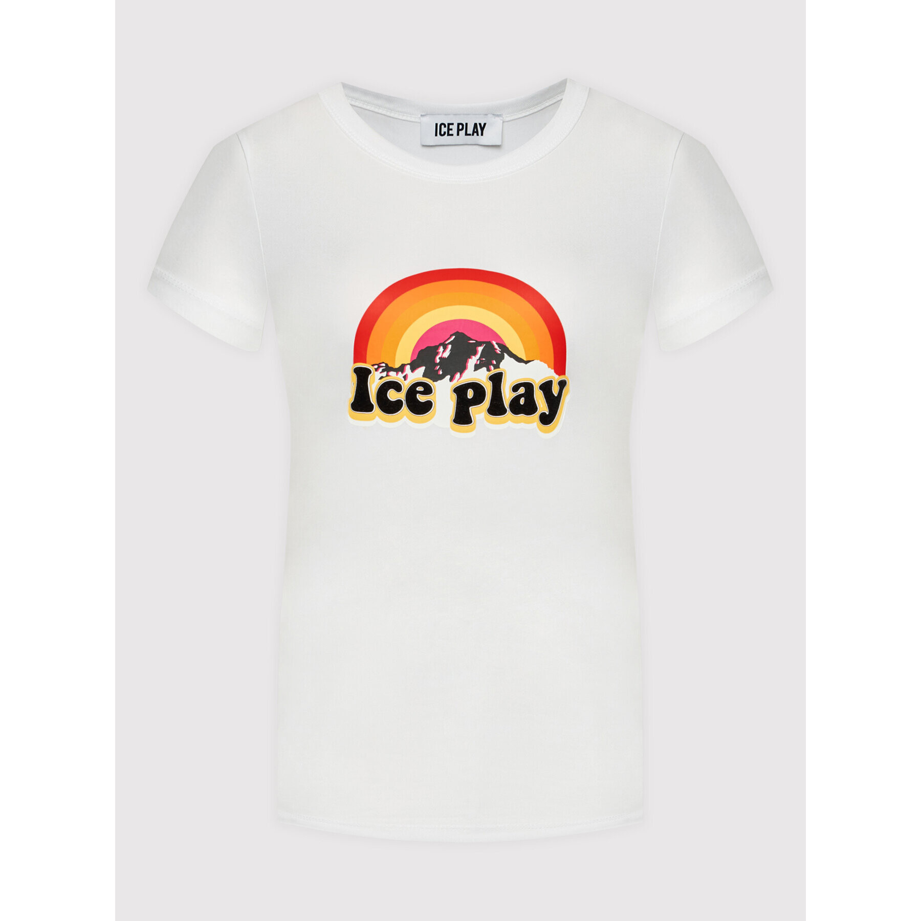 Ice Play Tricou 21I U2M0 F091 P410 1101 Alb Regular Fit - Pled.ro