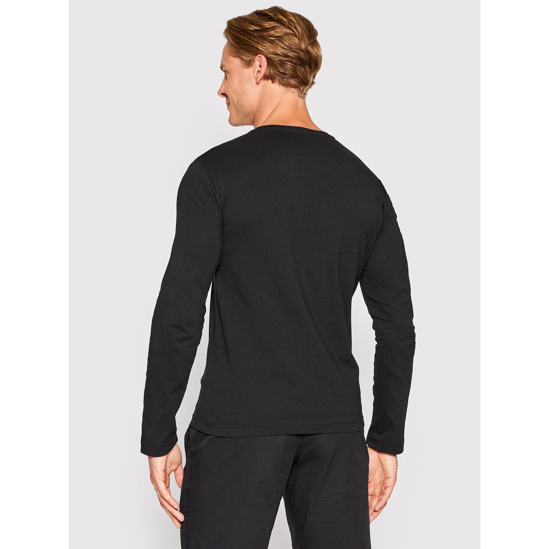 Iceberg Longsleeve 22II1P0F04063019000 Negru Regular Fit - Pled.ro