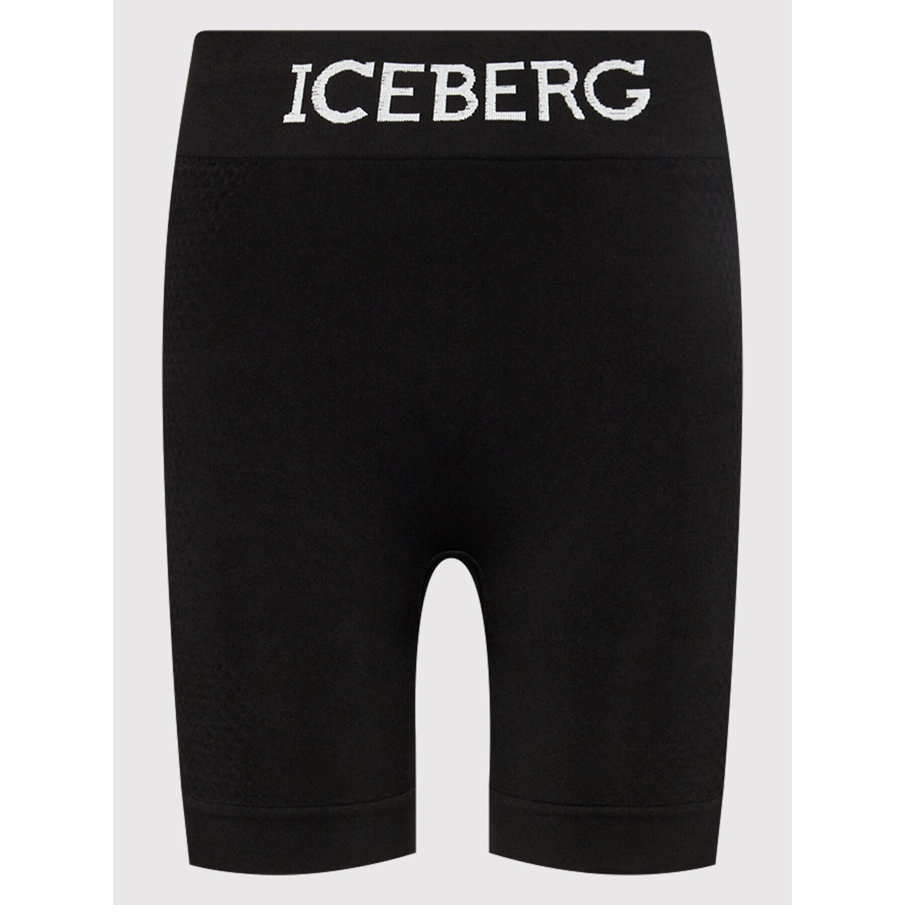 Iceberg Pantaloni scurți sport 22EI2P0DA216303 Negru Slim Fit - Pled.ro