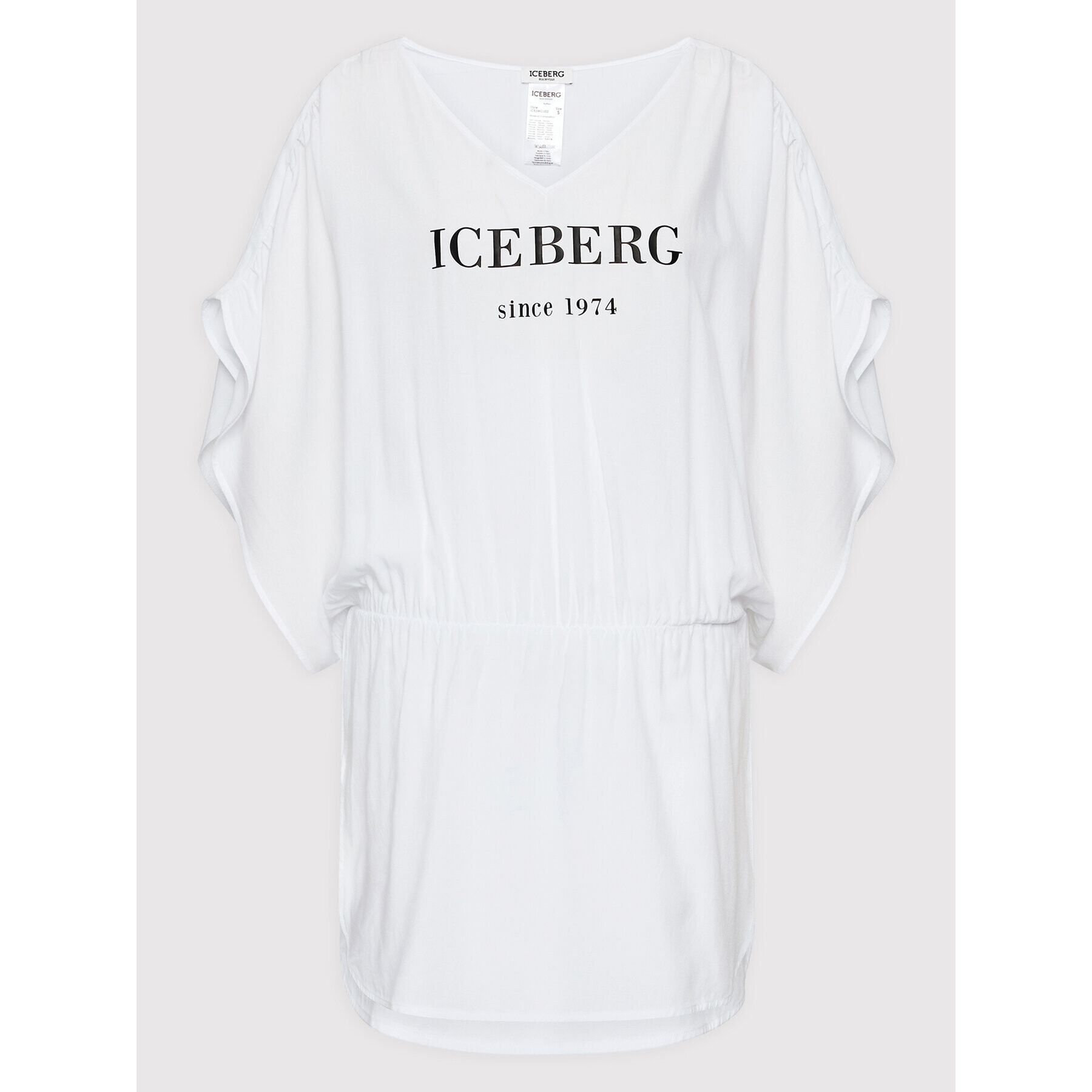 Iceberg Rochie de plajă ICE2WCU02 Alb Regular Fit - Pled.ro