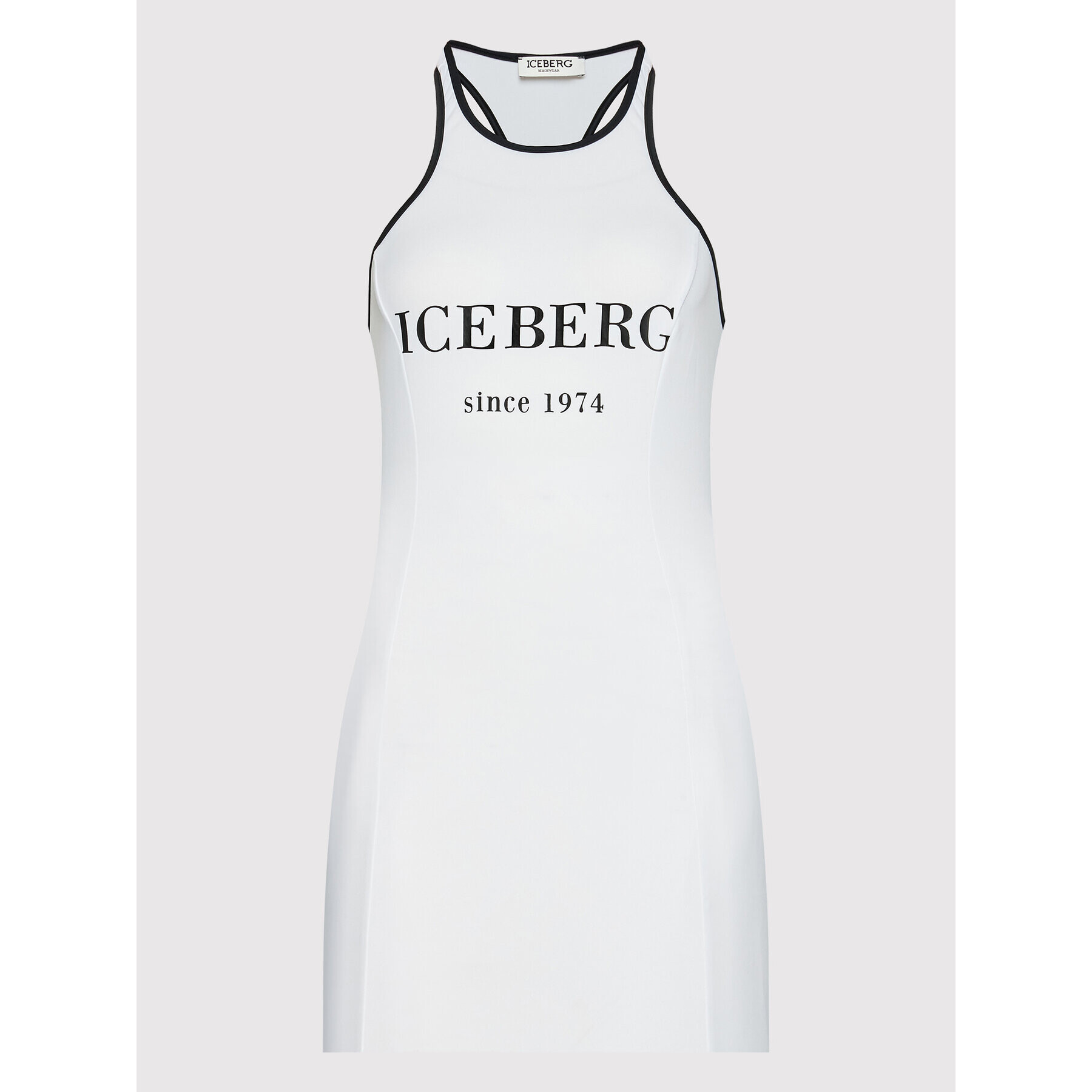 Iceberg Rochie de vară ICE2WCU03 Alb Regular Fit - Pled.ro