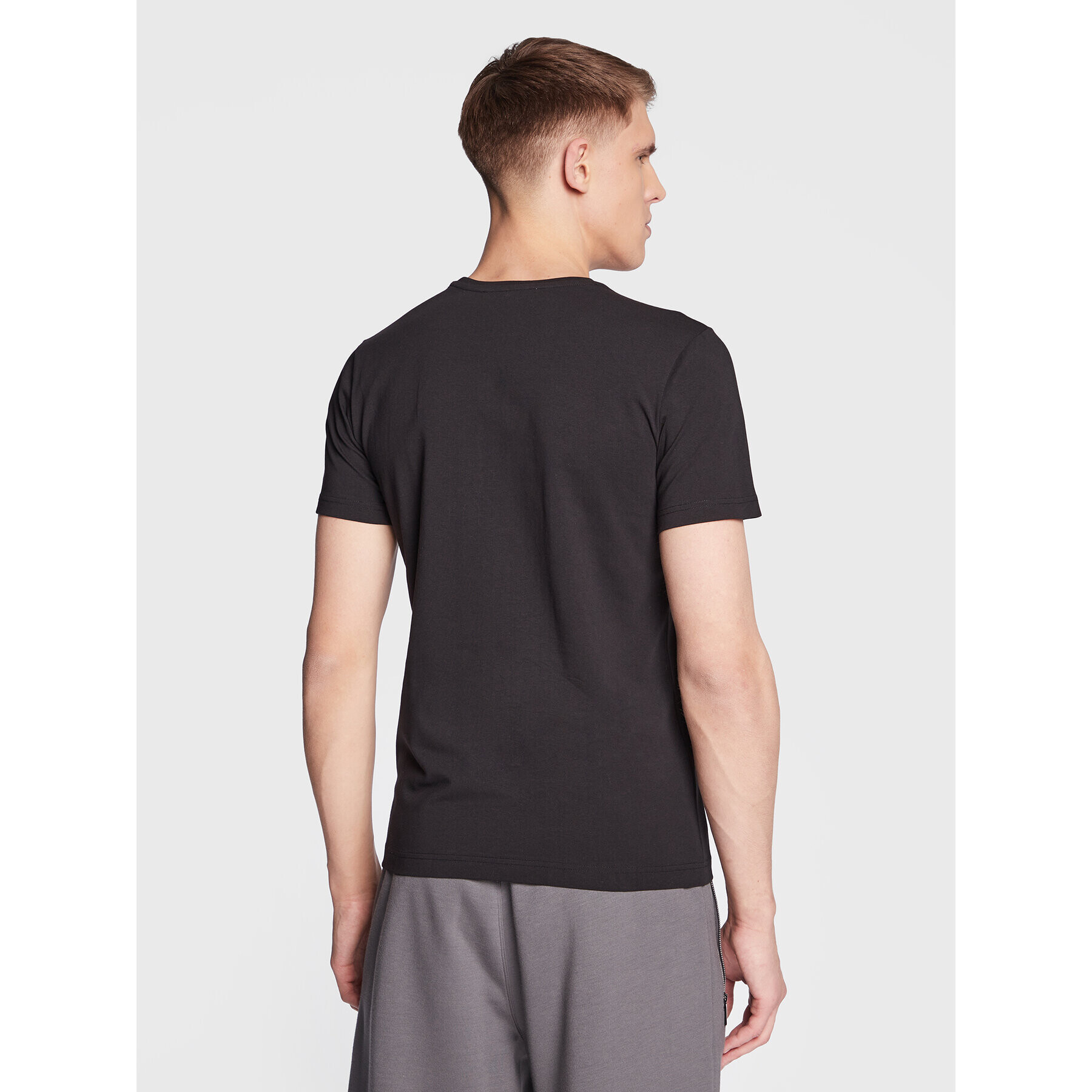 Iceberg Tricou 20EI1P0F012639A Negru Regular Fit - Pled.ro