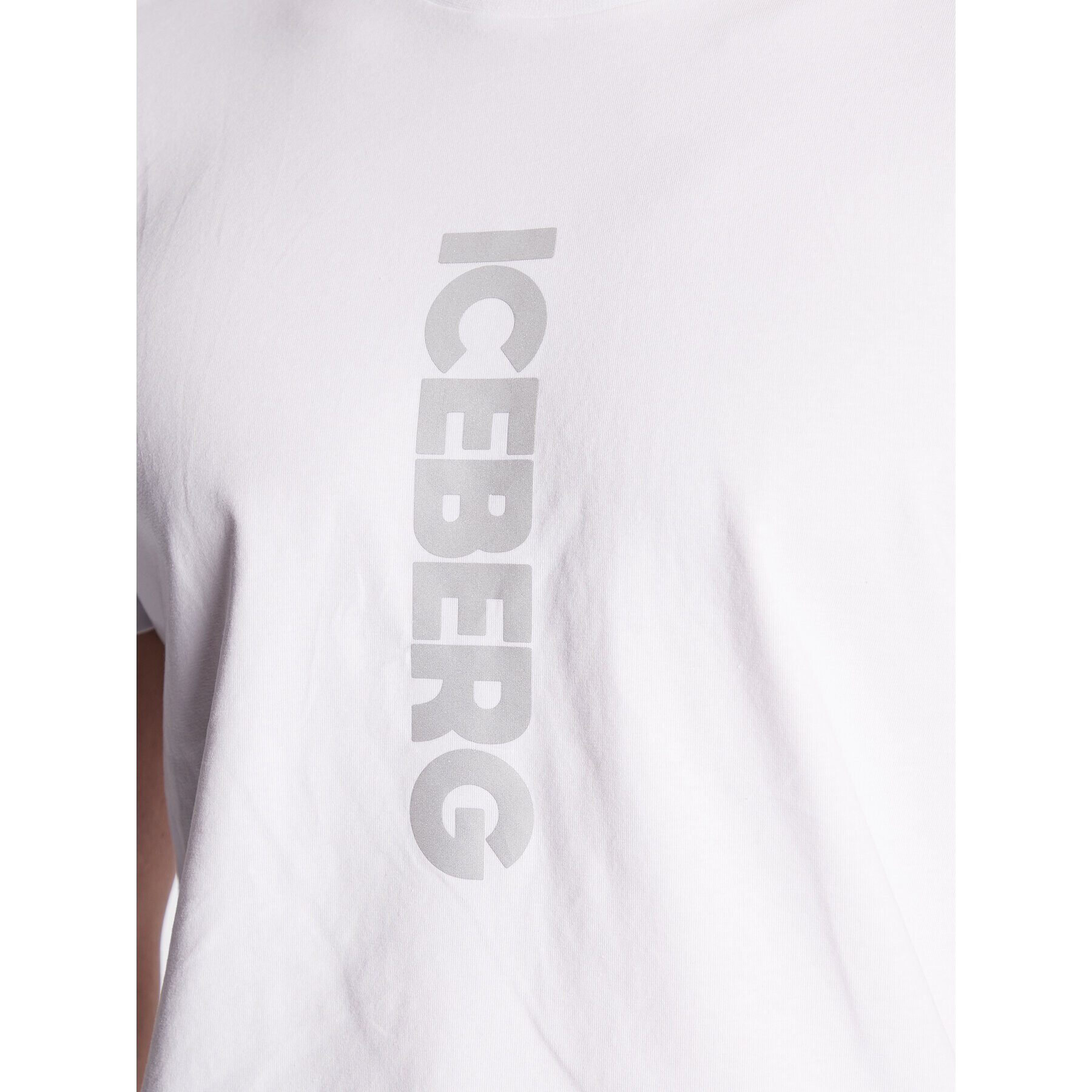 Iceberg Tricou 23EI1P0F013639A Alb Regular Fit - Pled.ro